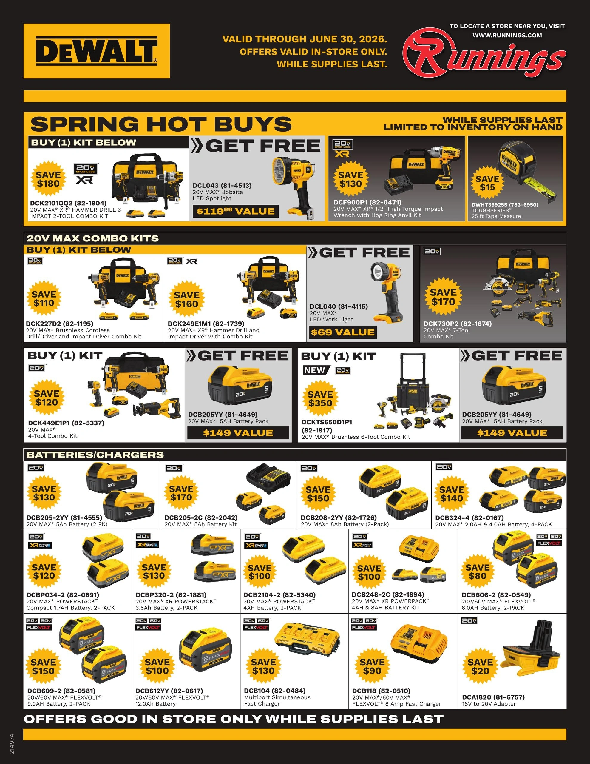 Runnings flyer page 1