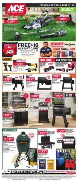 Ace Hardware Father's Day Sale