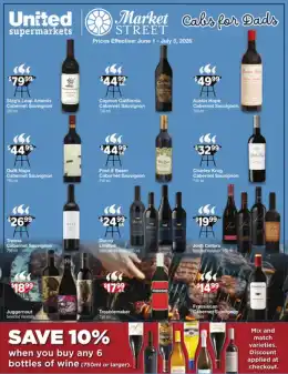 Market Street Alcohol Flyer