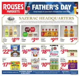 Rouses Supermarkets Alcohol Specials