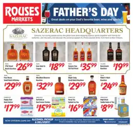 Rouses Supermarkets Alcohol Specials