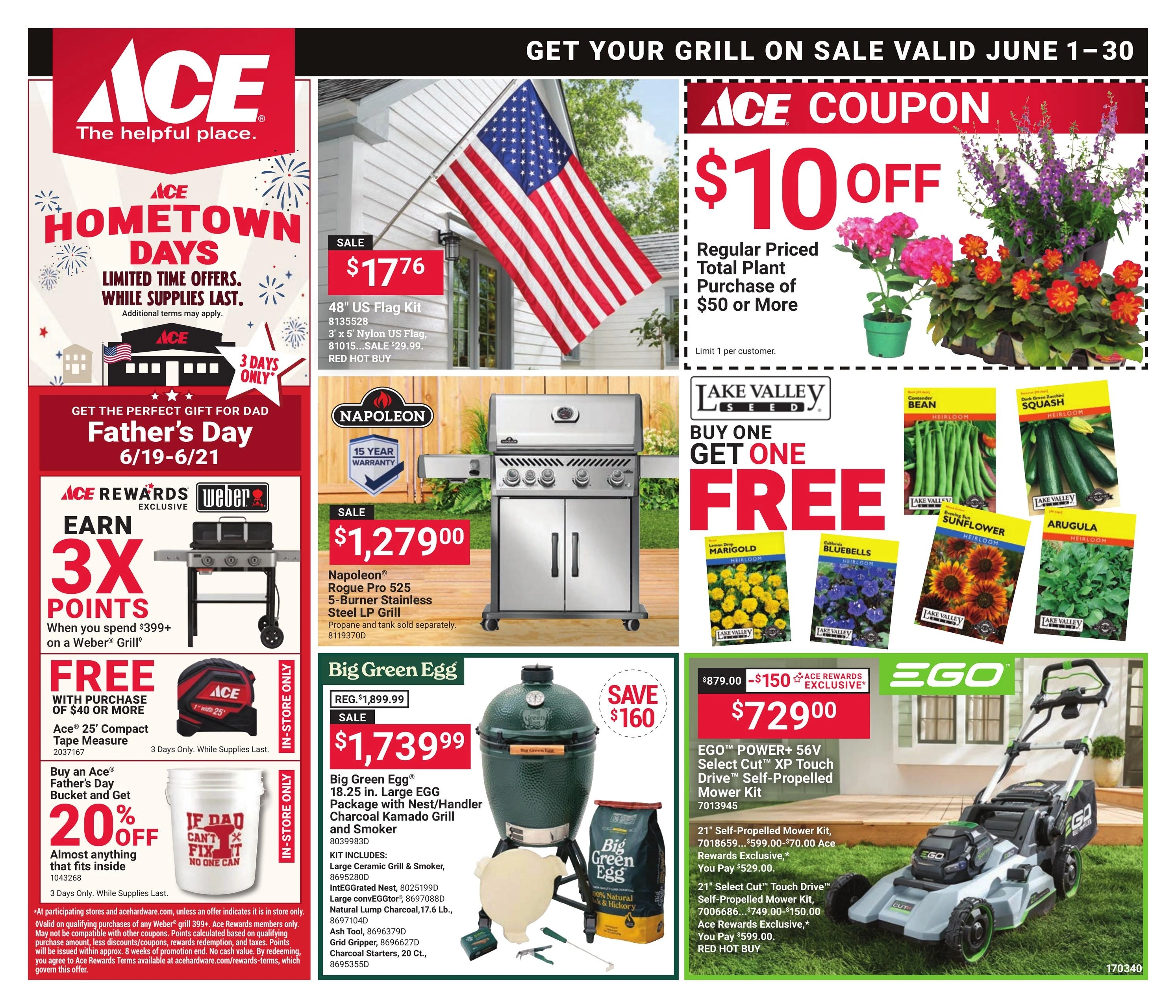 Ace Hardware flyer page 1