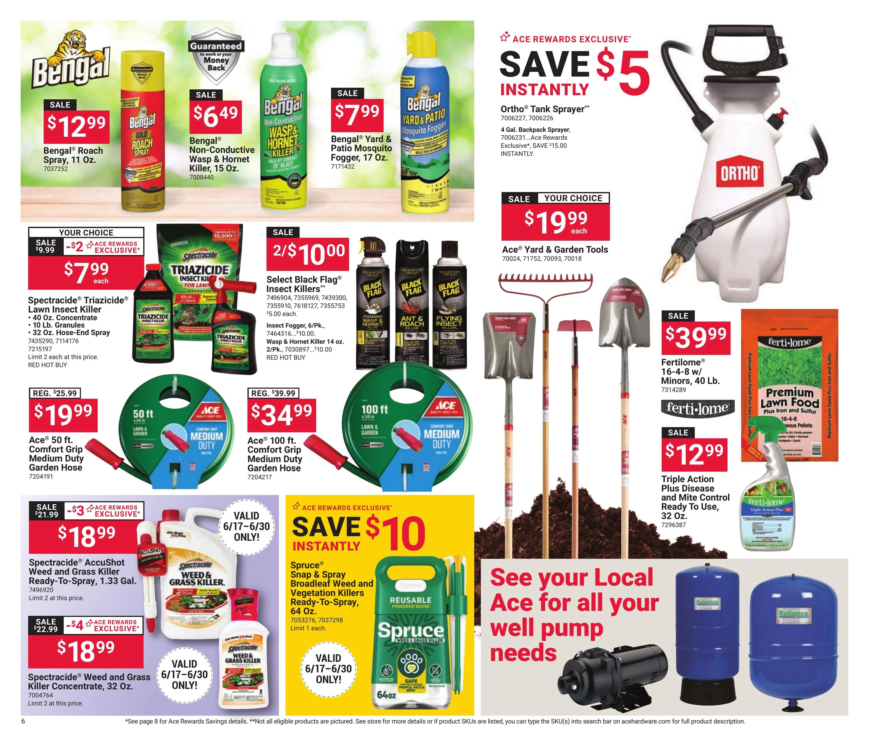 Ace Hardware flyer page 6