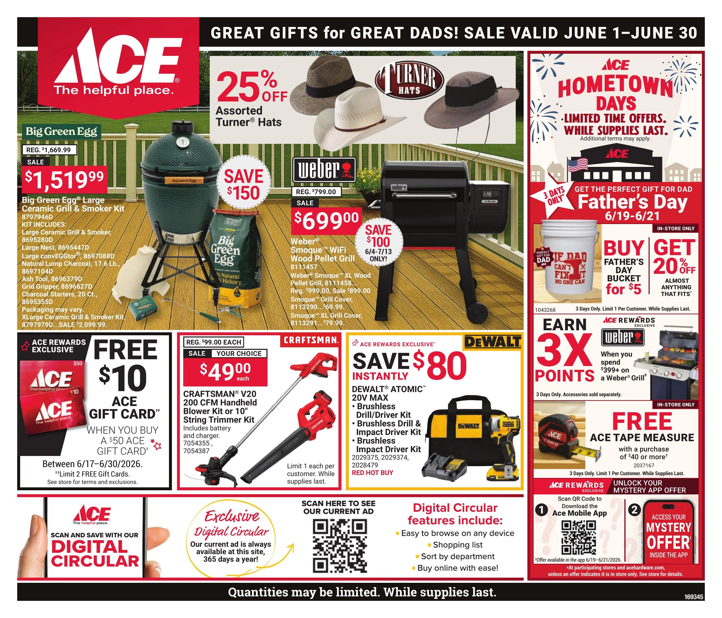 Ace Hardware flyer page 1