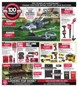 Ace Hardware June Red Hot Buys