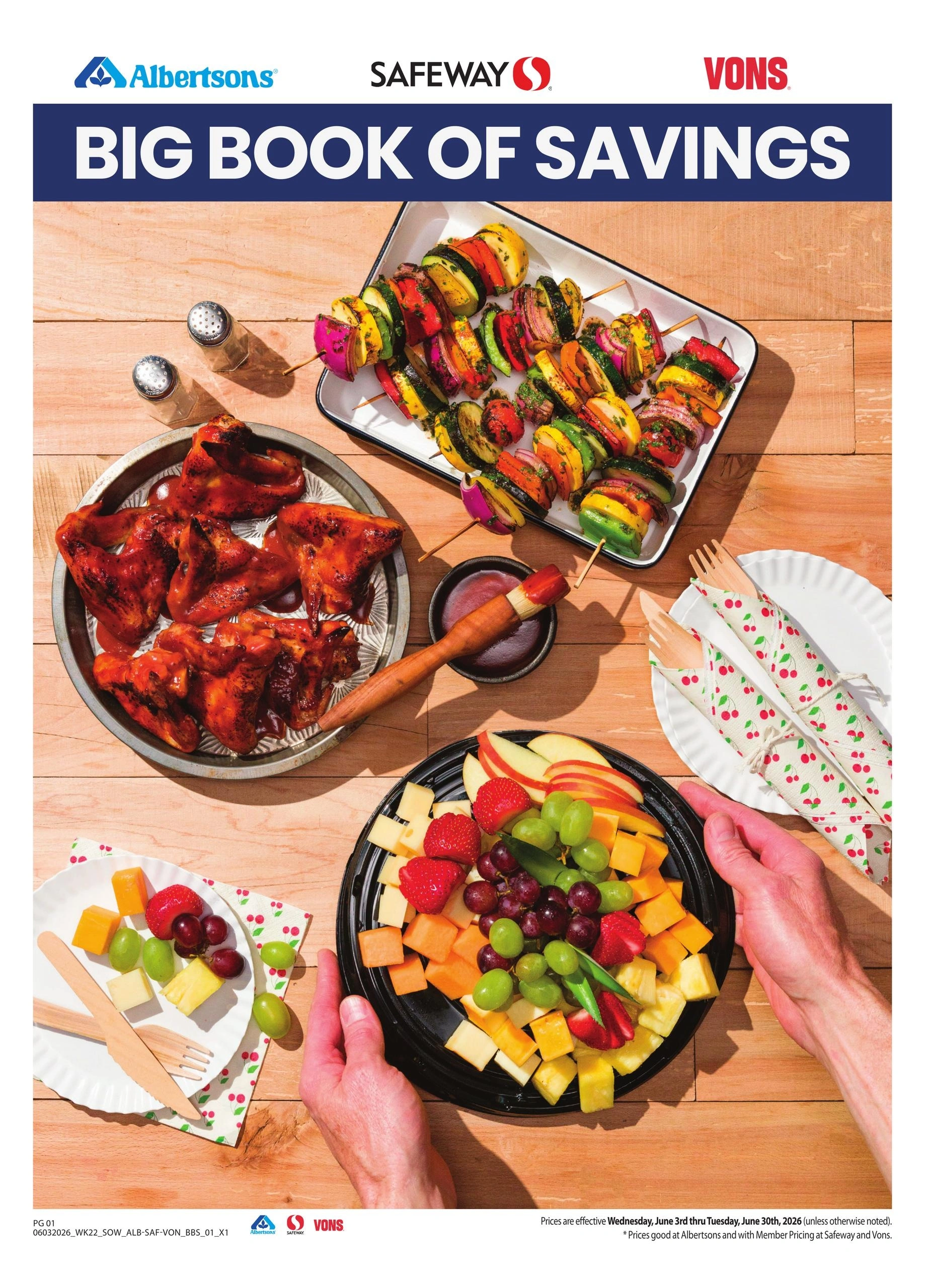 Safeway flyer page 1