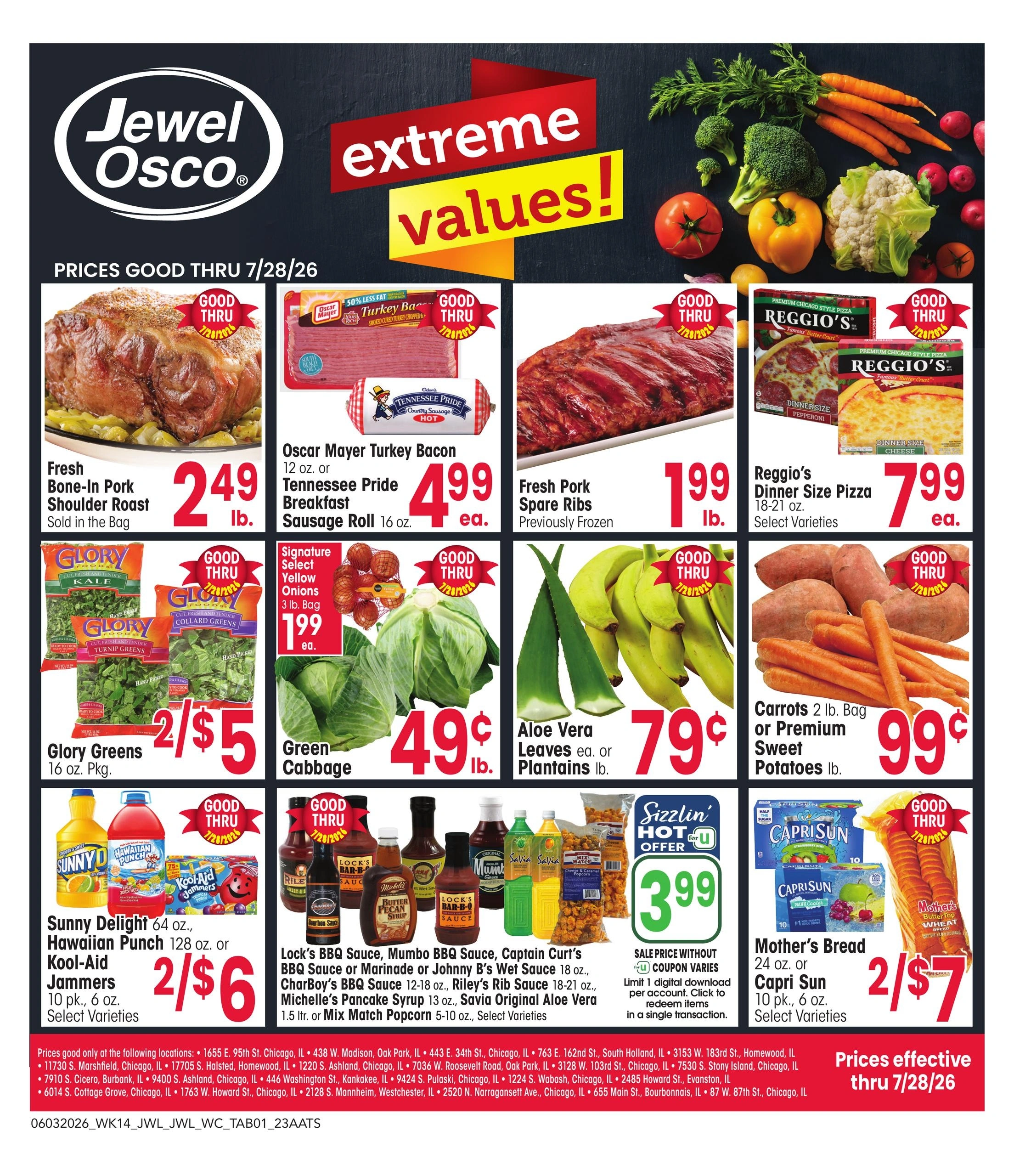 Jewel-Osco flyer page 1