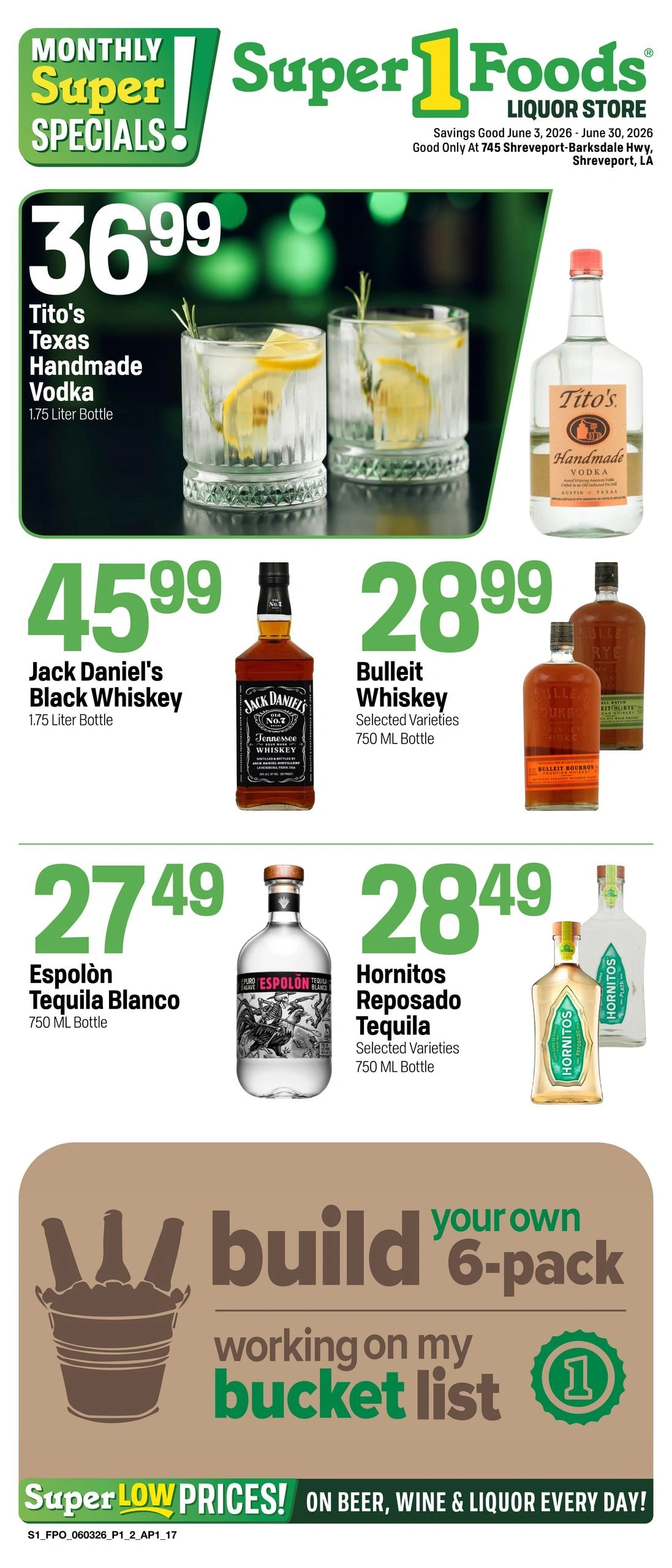 Super 1 Foods & Discount Pharmacy flyer page 1