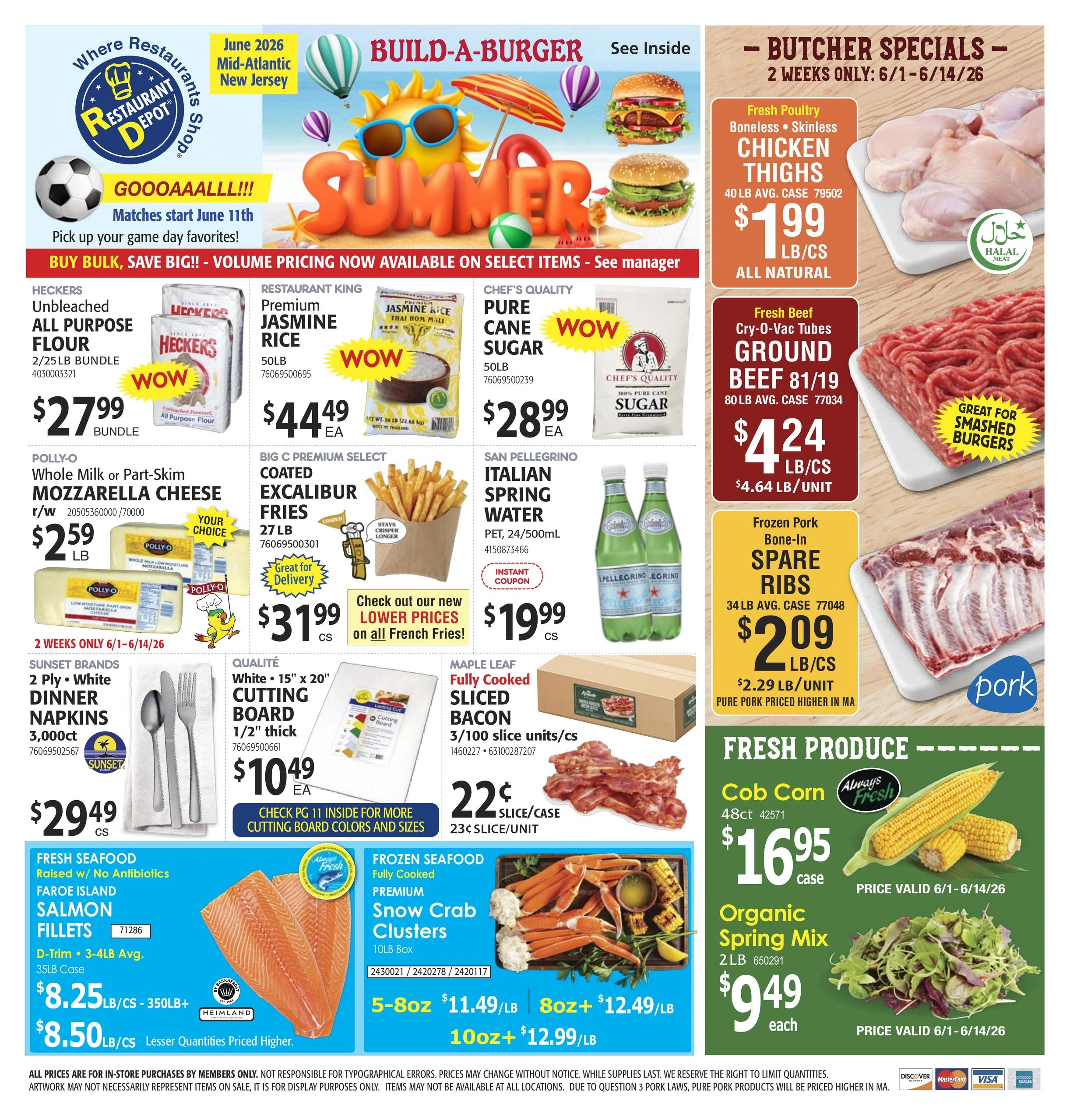 Restaurant Depot flyer page 1