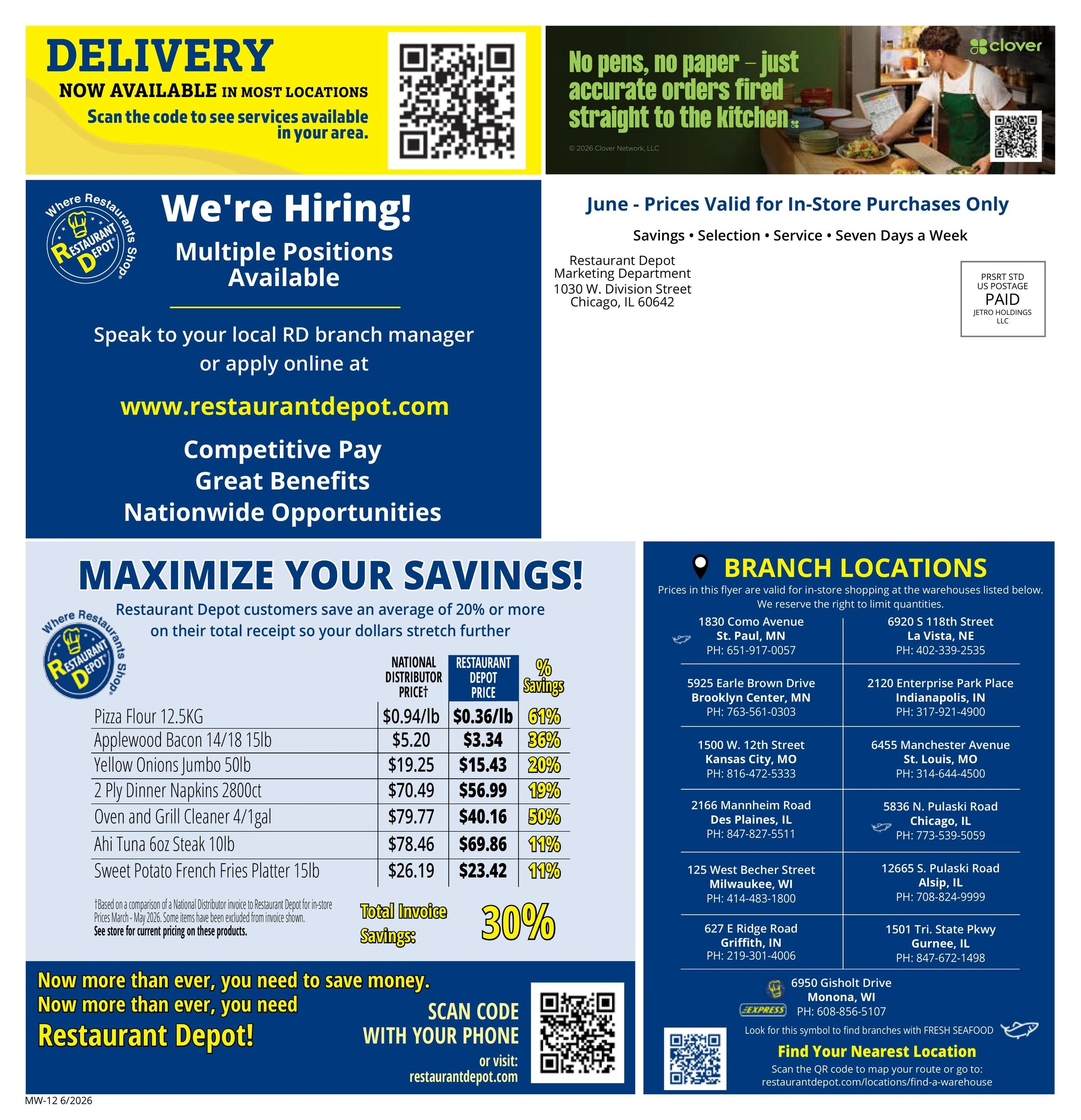 Restaurant Depot flyer page 12