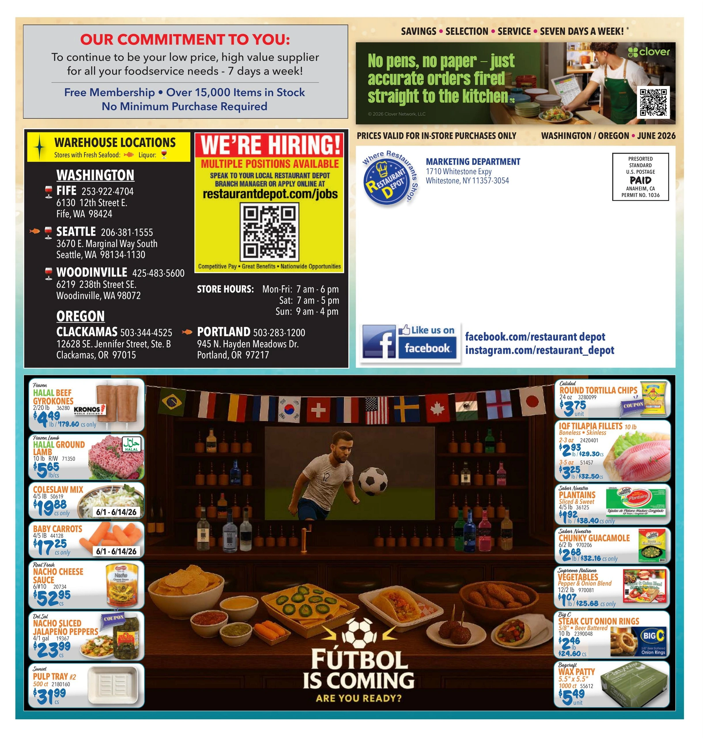 Restaurant Depot flyer page 12