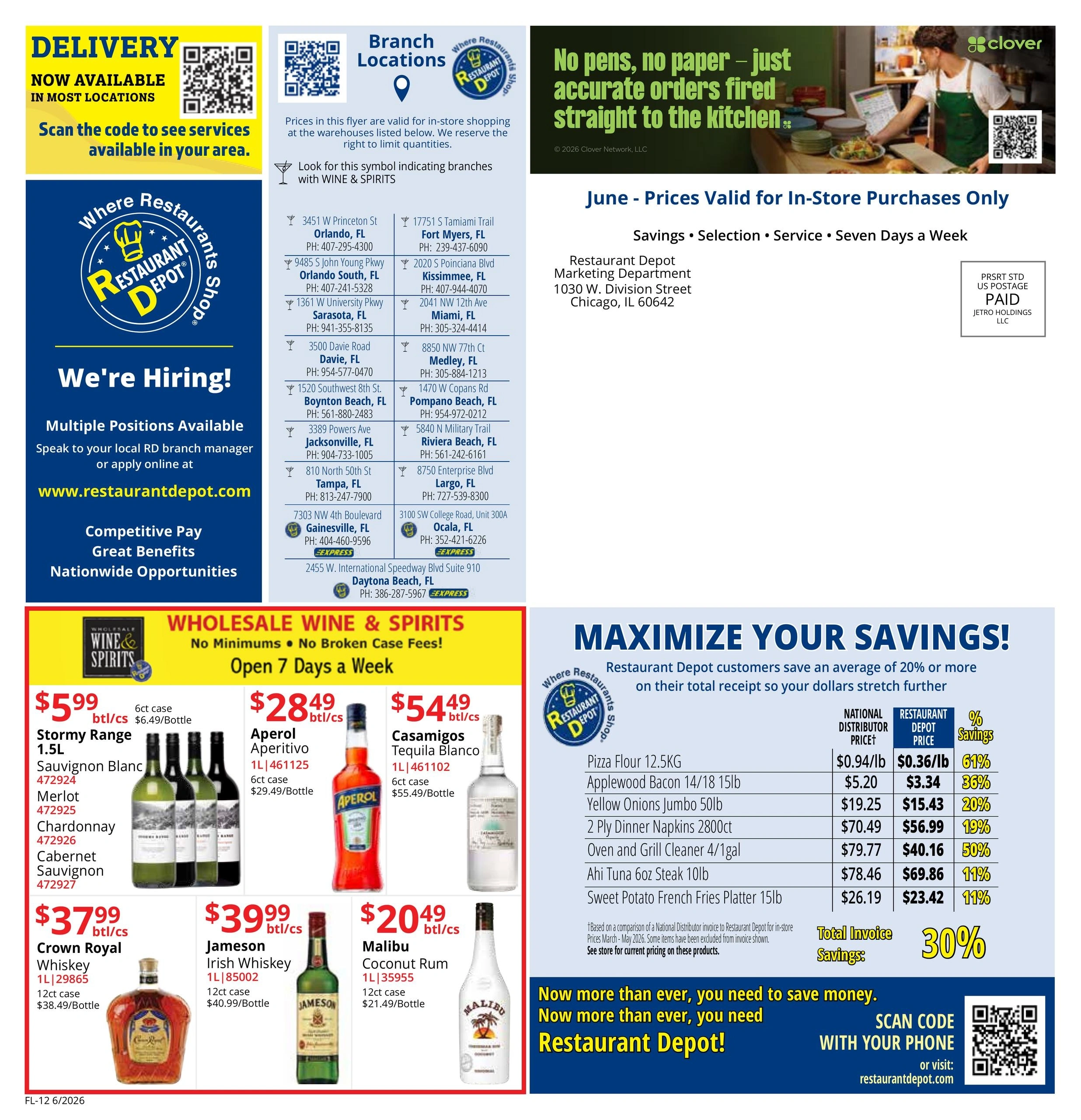 Restaurant Depot flyer page 12