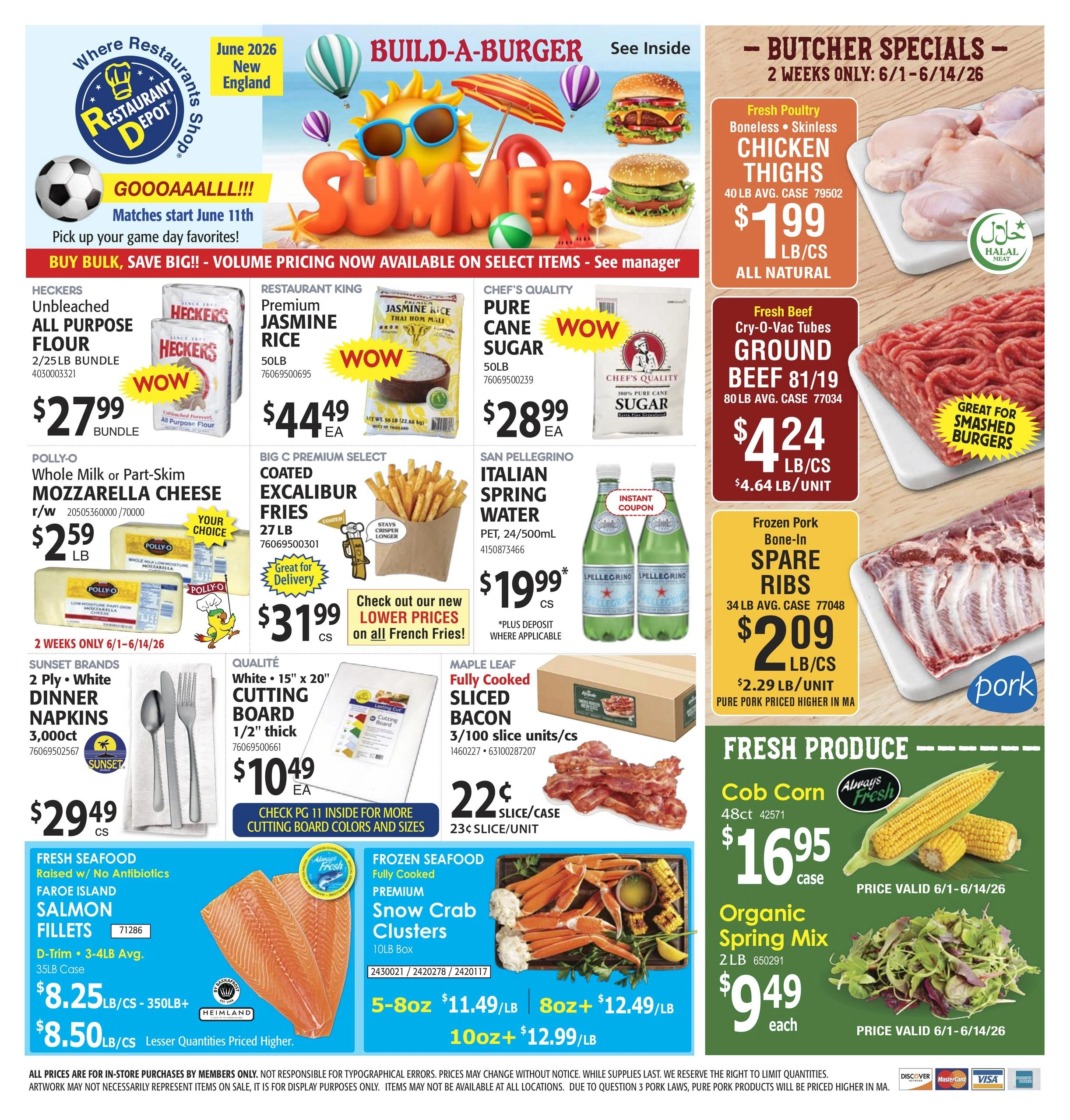 Restaurant Depot flyer page 1