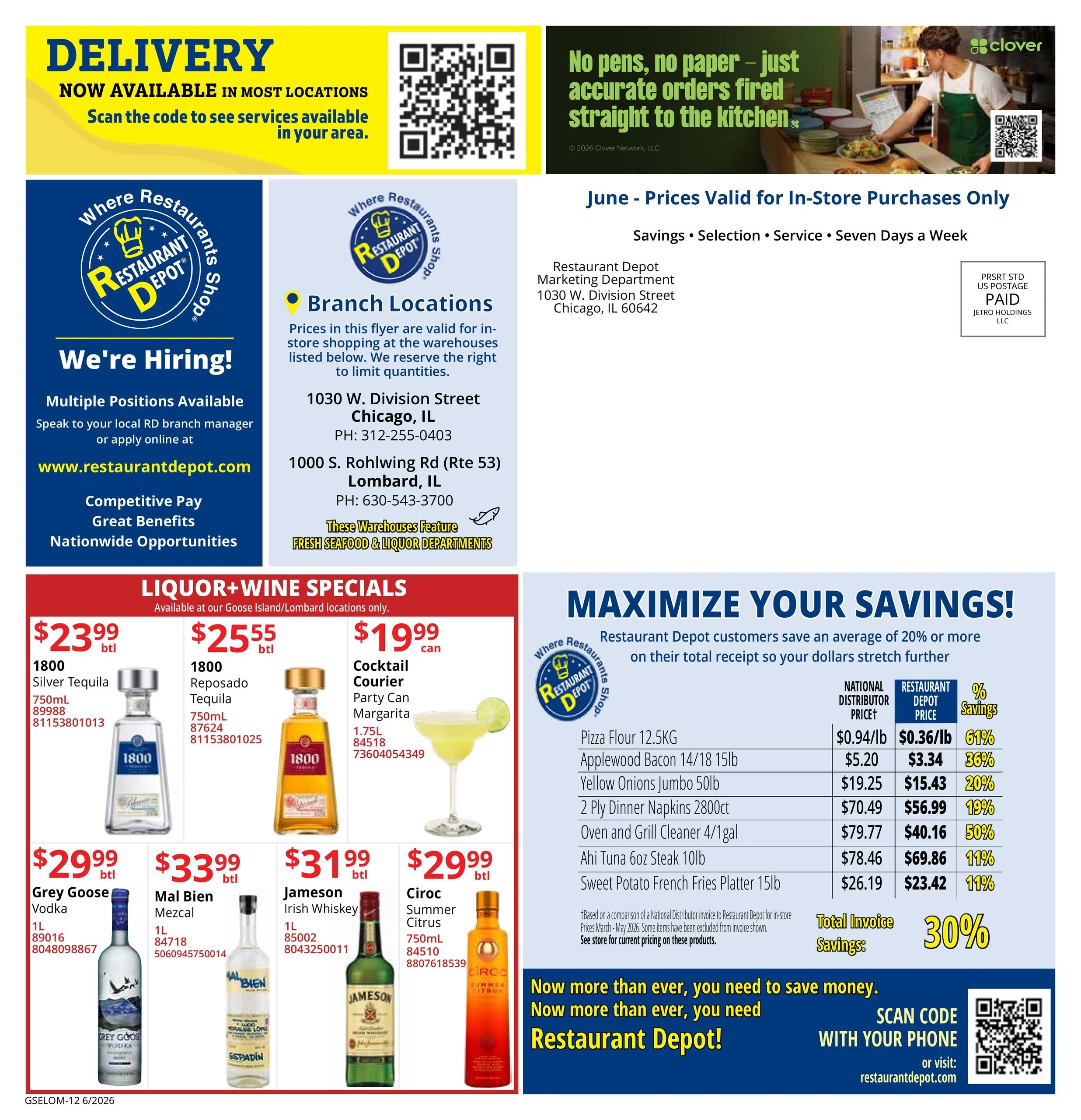 Restaurant Depot flyer page 12