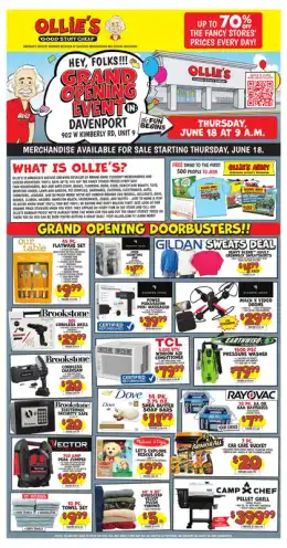 Ollie's Bargain Outlet Davenport, IA - Grand Opening