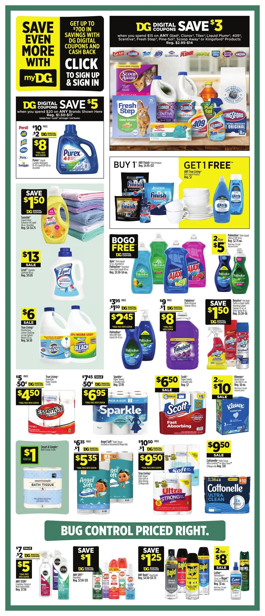Dollar General flyer page 10
