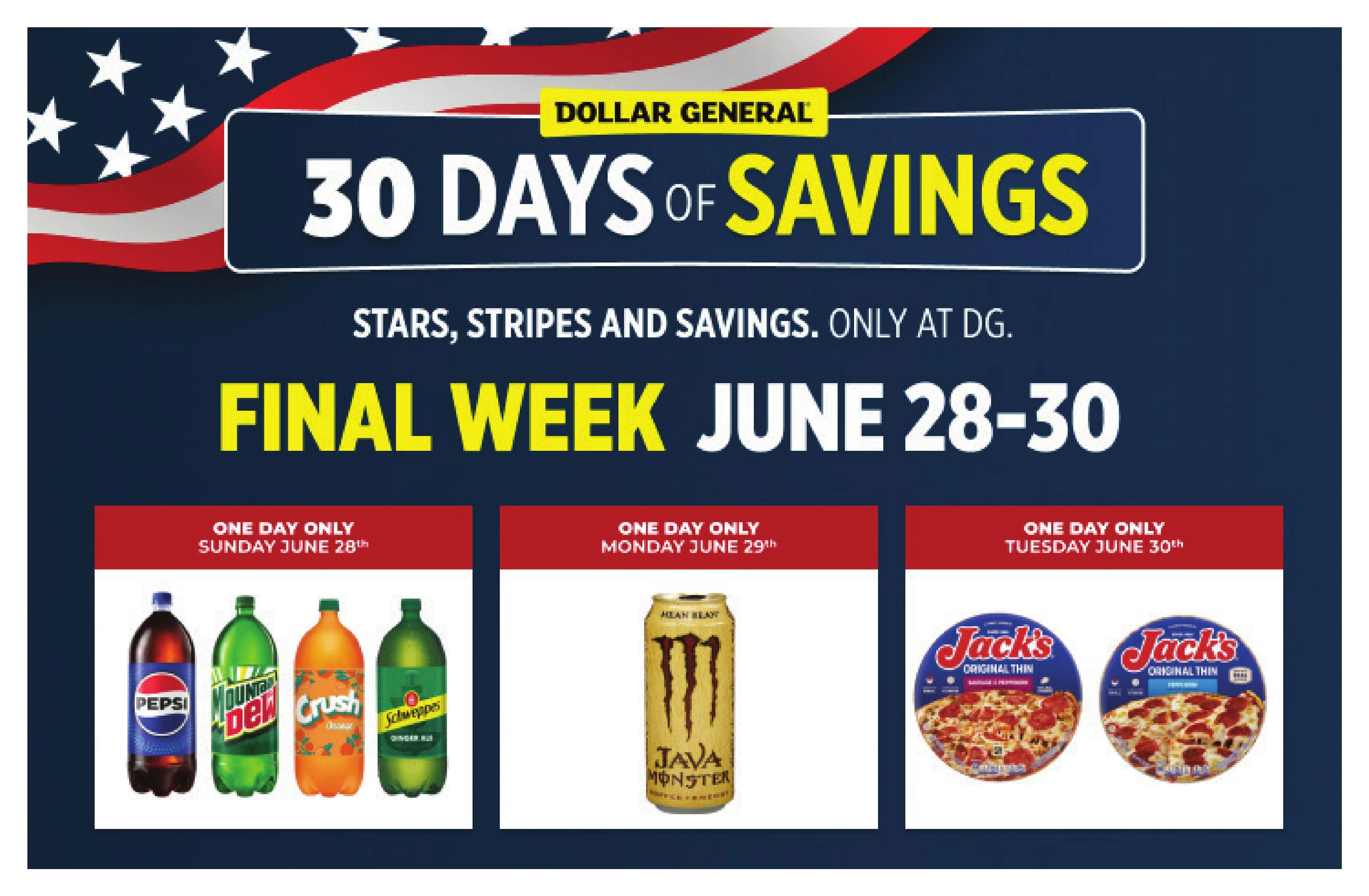 Dollar General flyer page 6