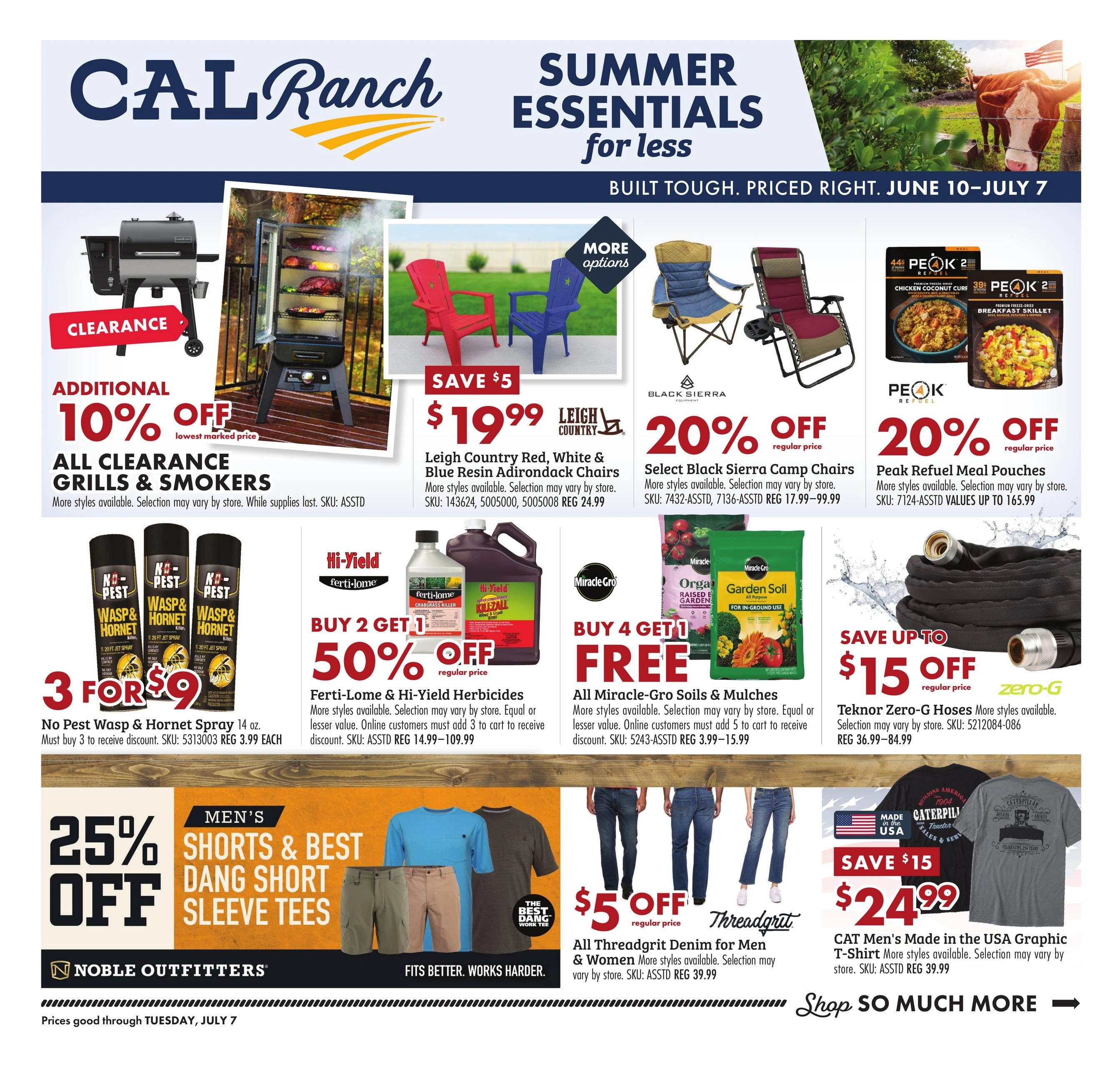 C-A-L Ranch Stores flyer page 1