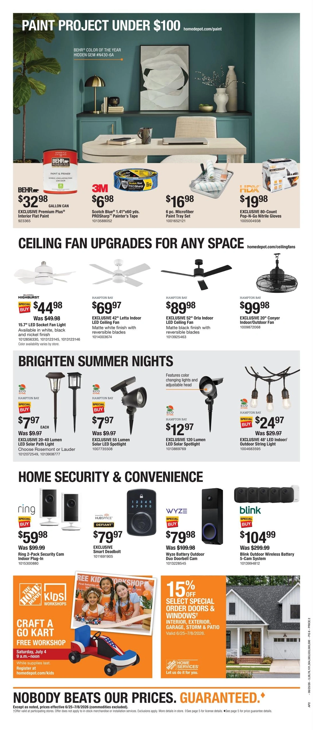 Home Depot flyer page 6