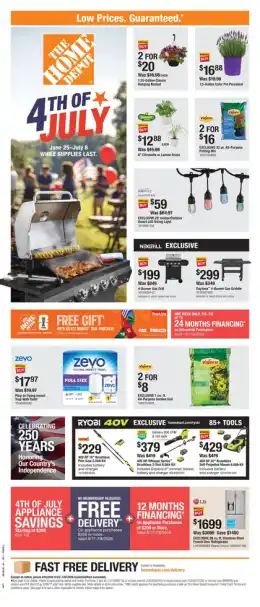 Home Depot 4th of July