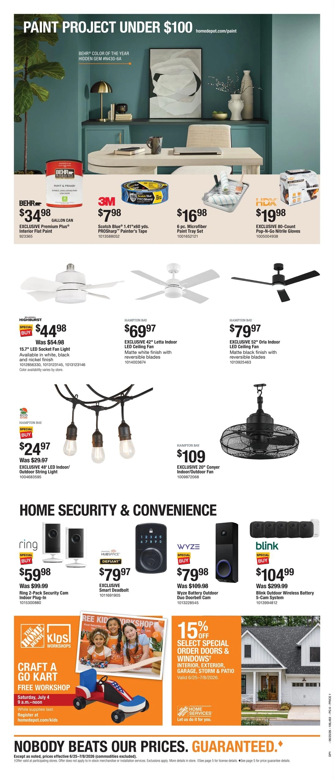 Home Depot flyer page 6