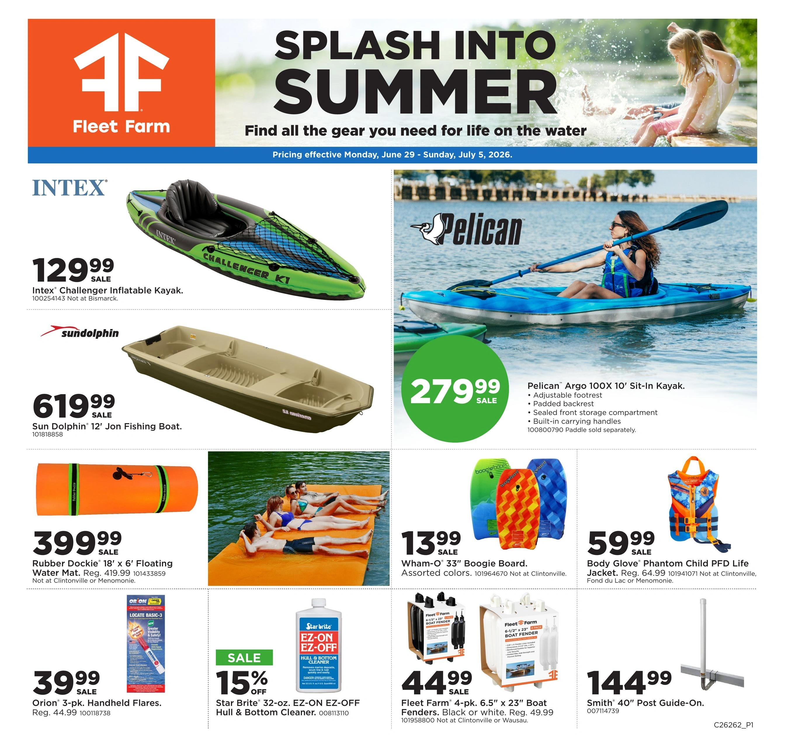 Fleet Farm flyer page 1