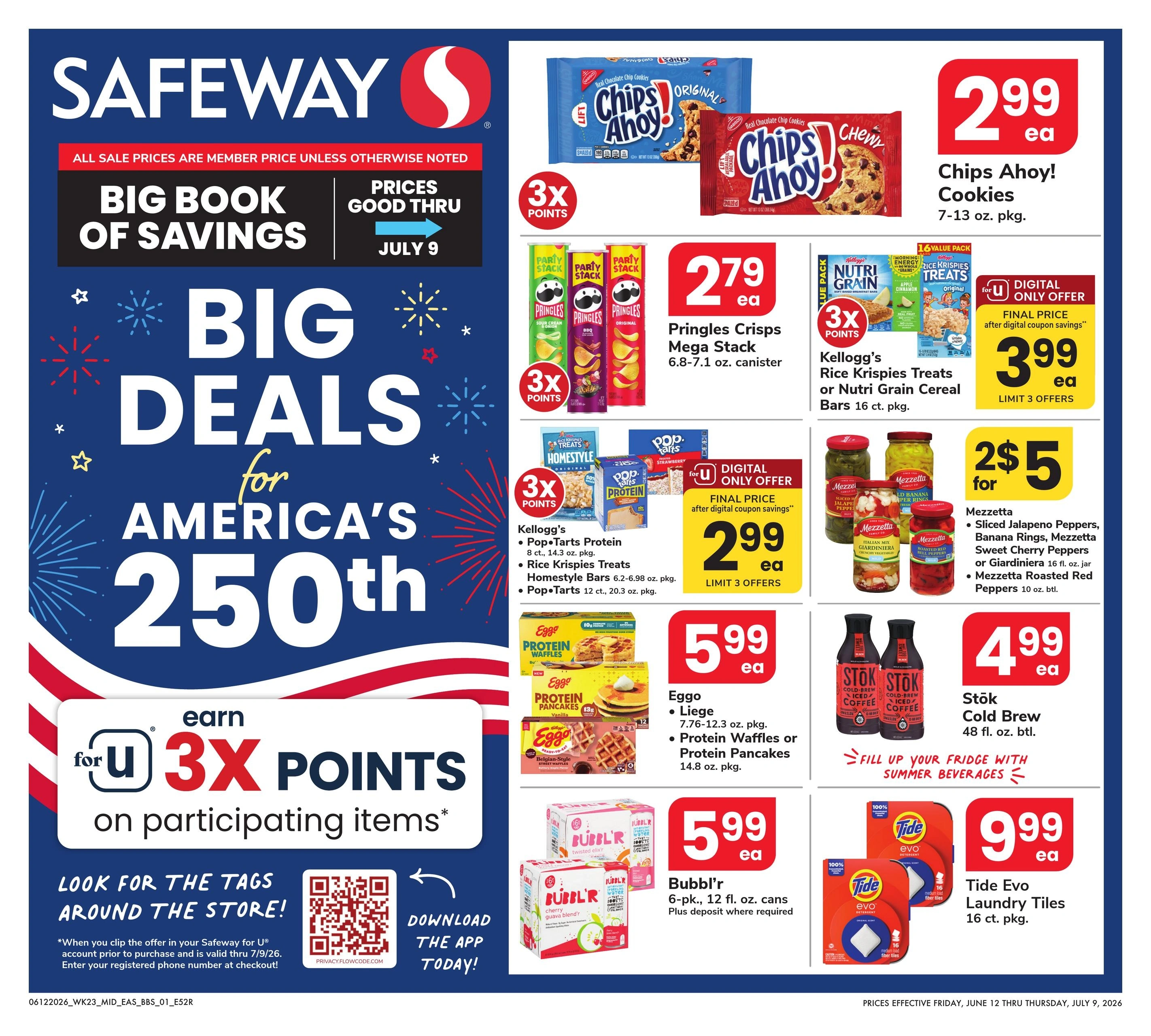 Safeway flyer page 1
