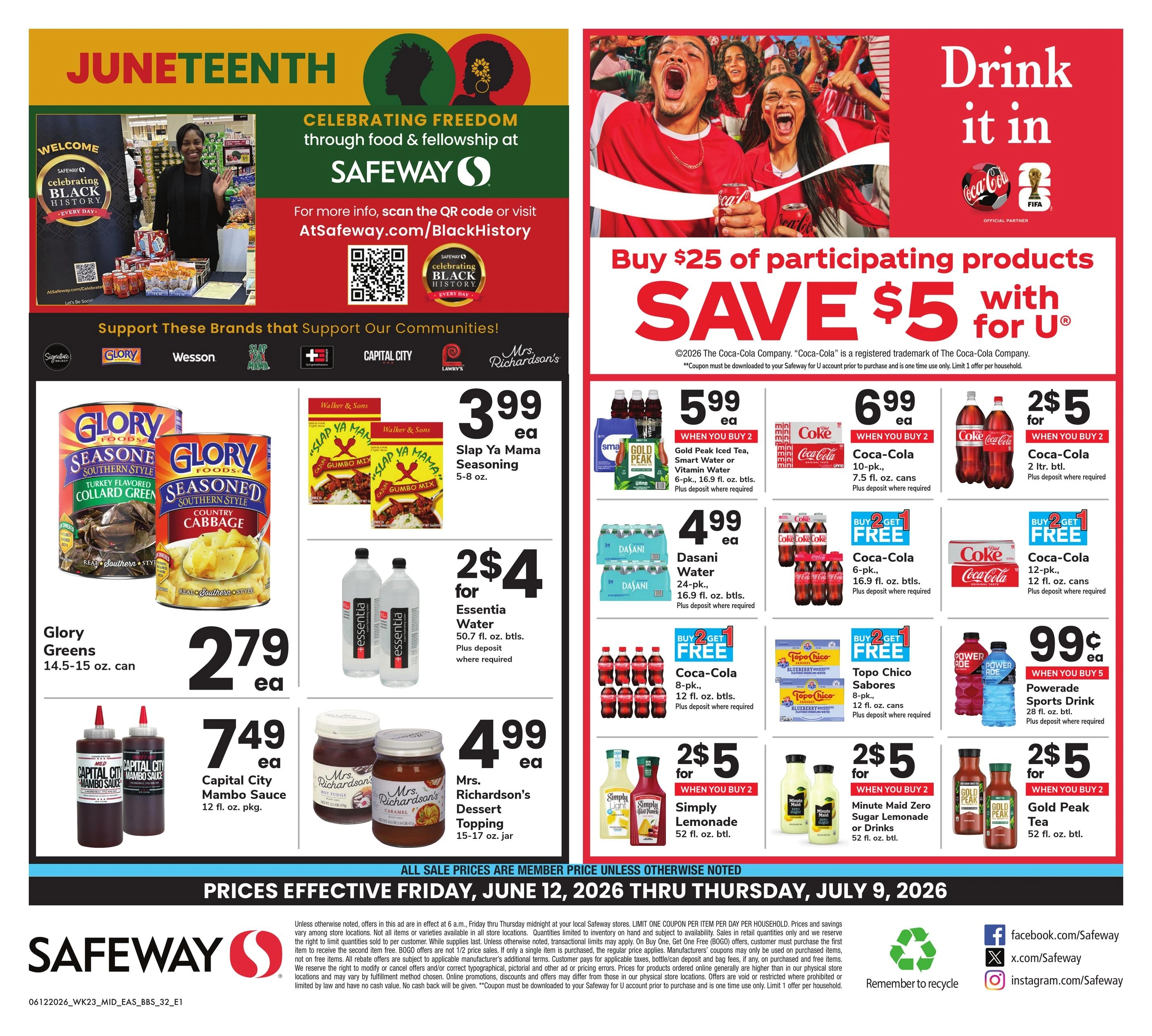 Safeway flyer page 32