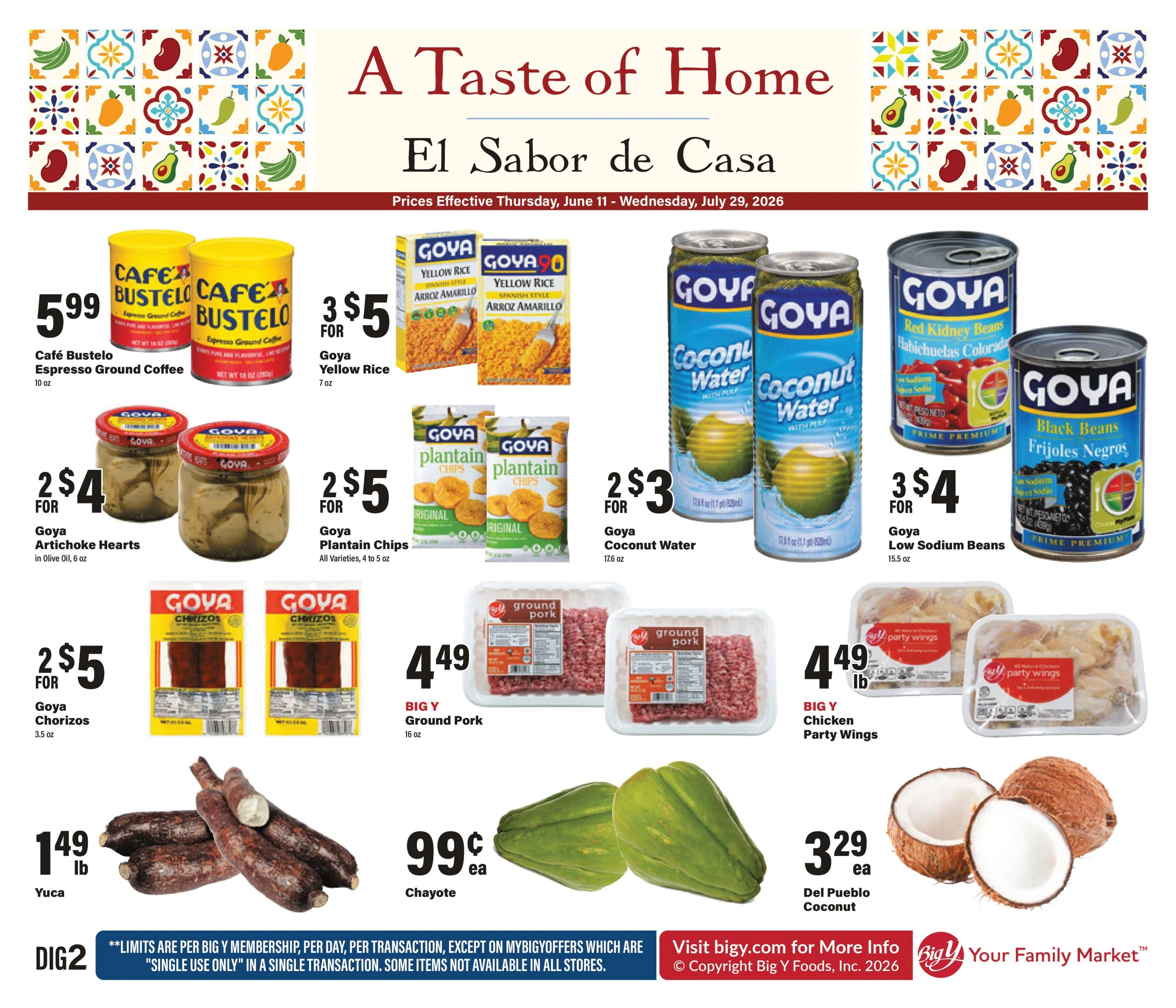 Big Y flyer page 1