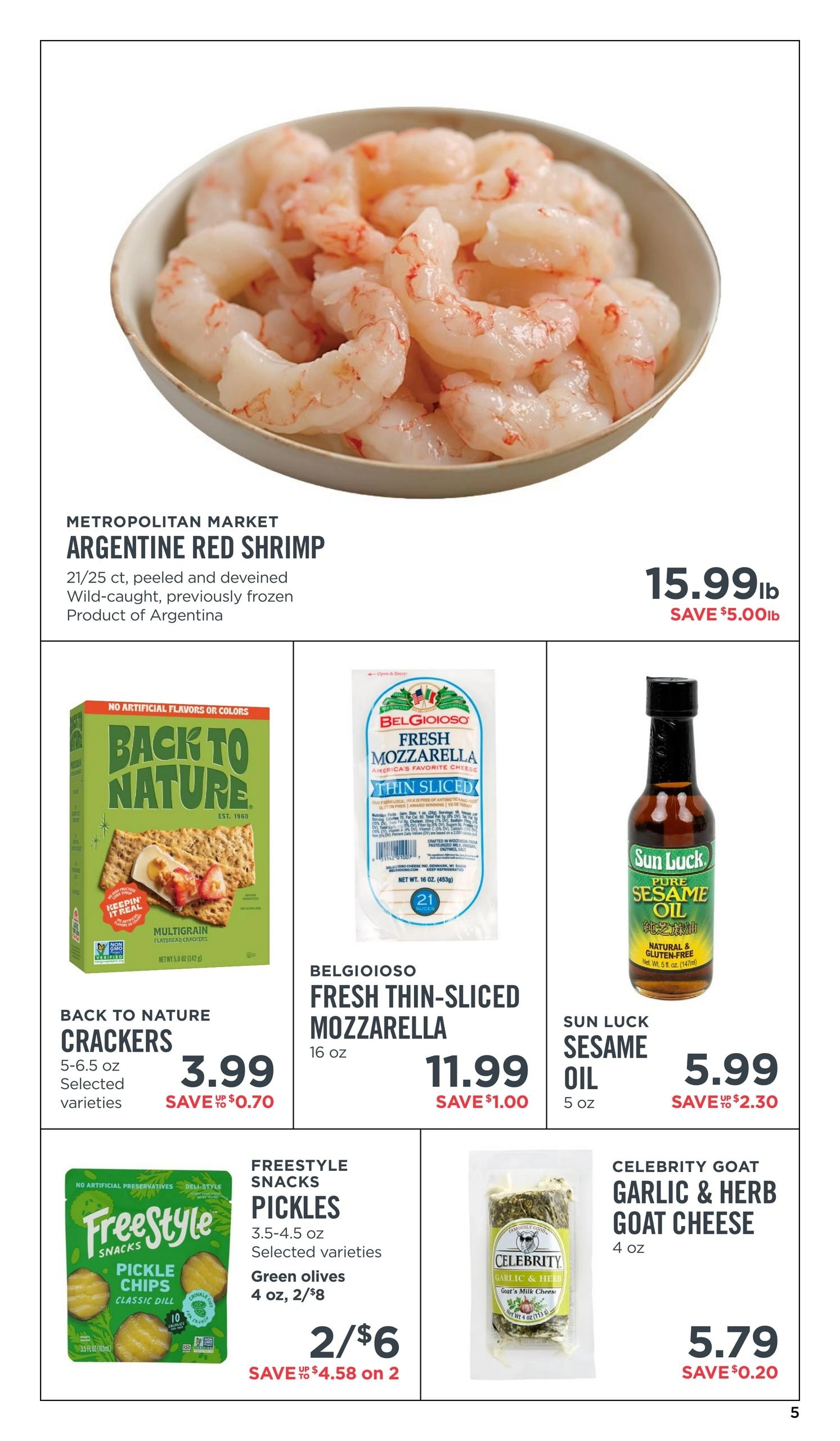 Metropolitan Market	 flyer page 6