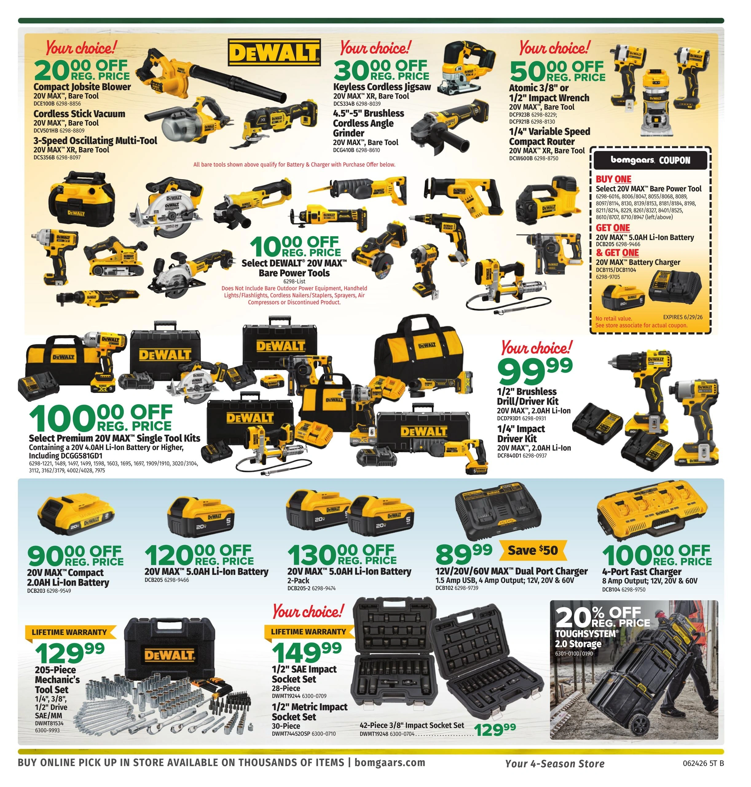 Bomgaars flyer page 5