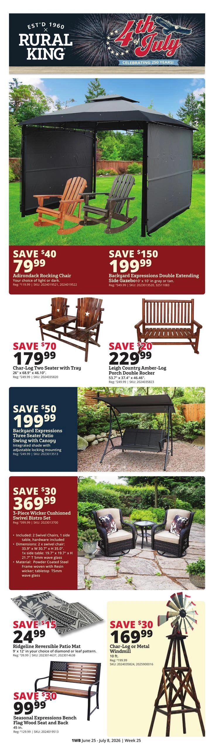 Rural King flyer page 1