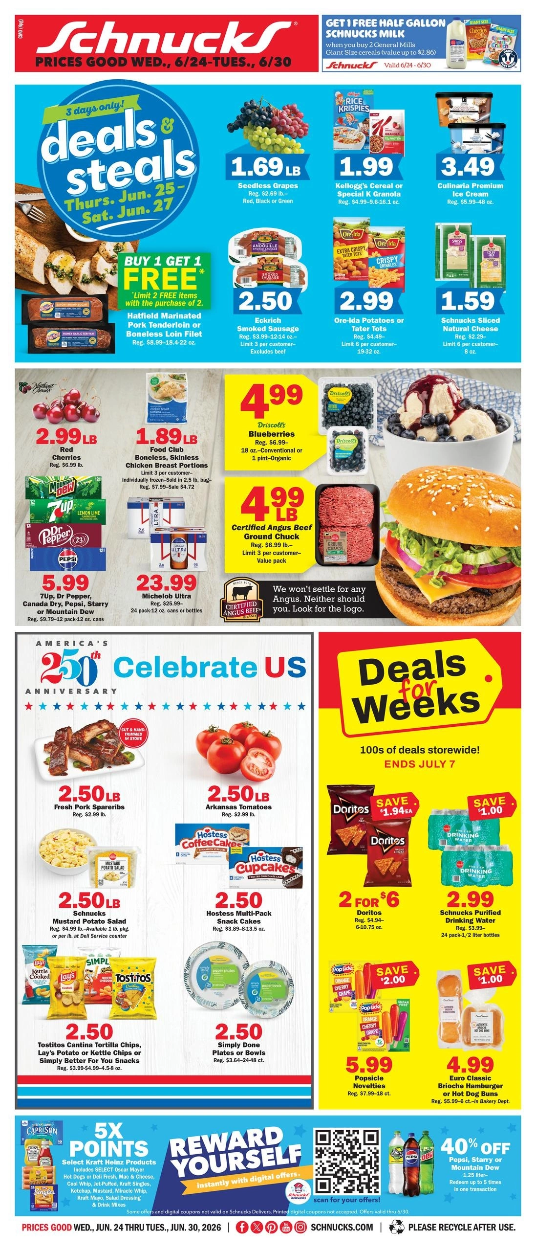 Schnucks flyer page 1