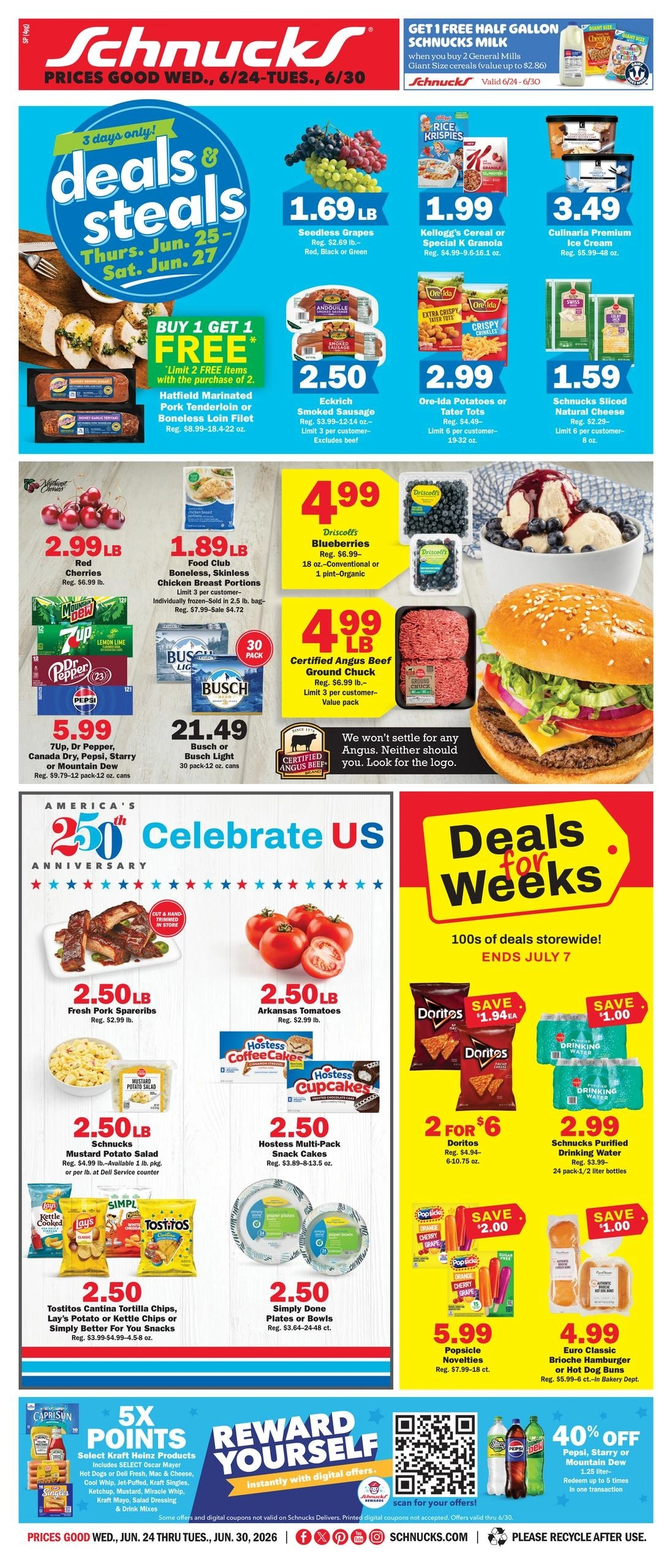 Schnucks flyer page 1