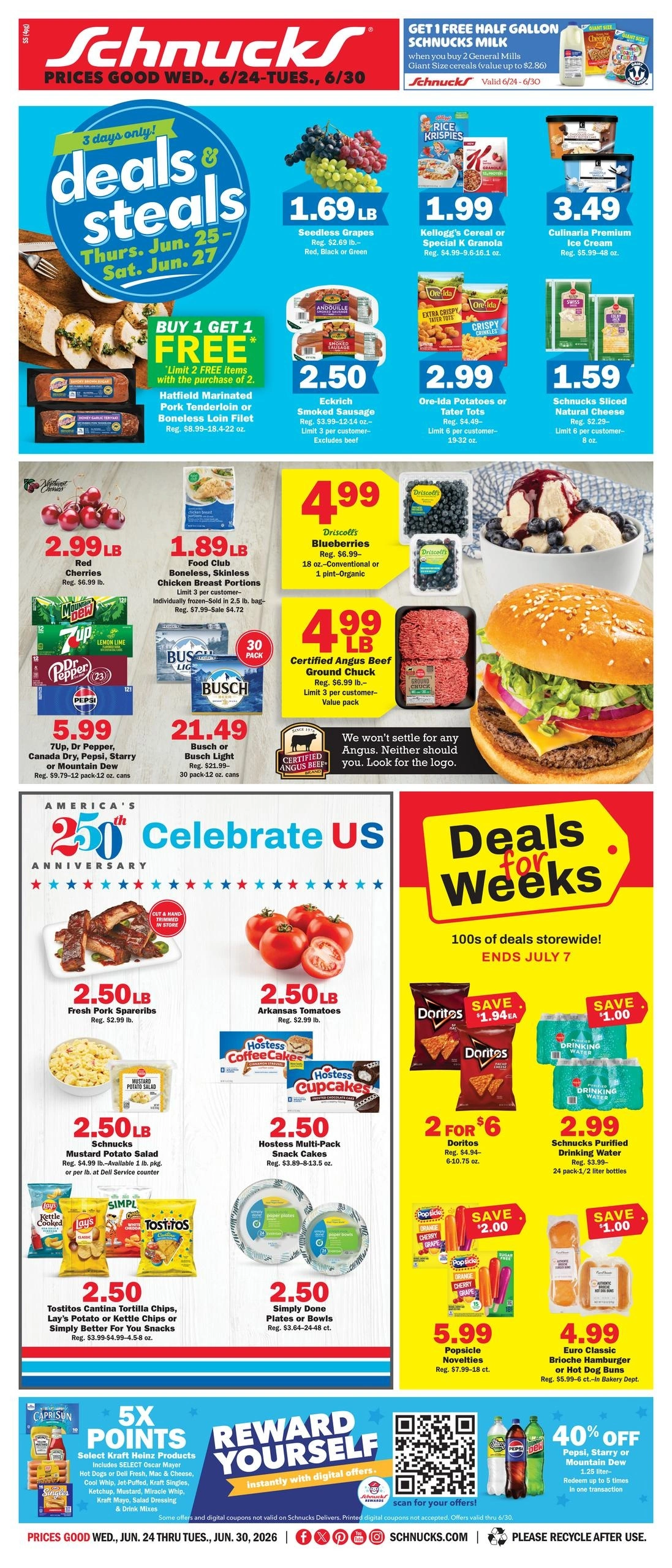 Schnucks flyer page 1