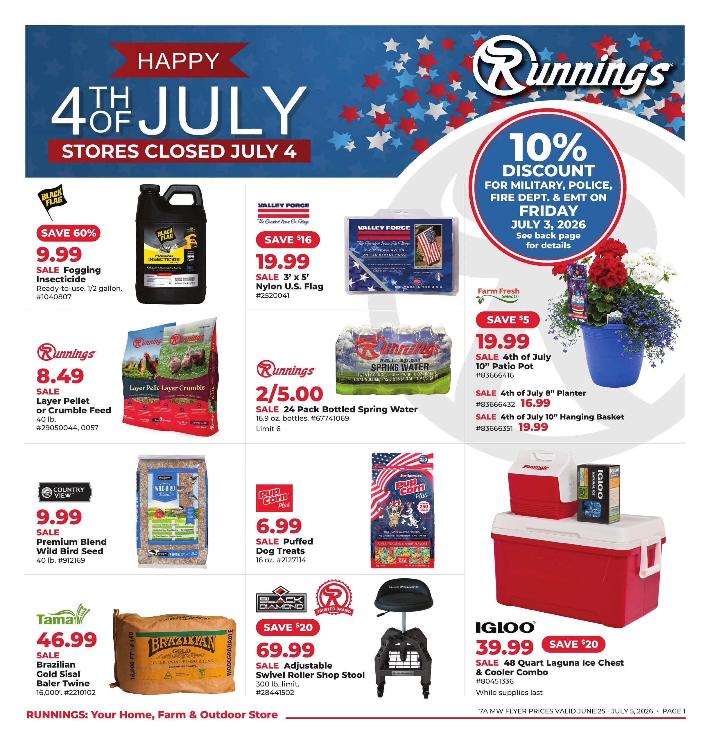 Runnings flyer page 1