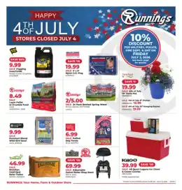 Runnings Happy 4th of July