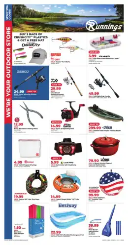Runnings We're Your Outdoor Store