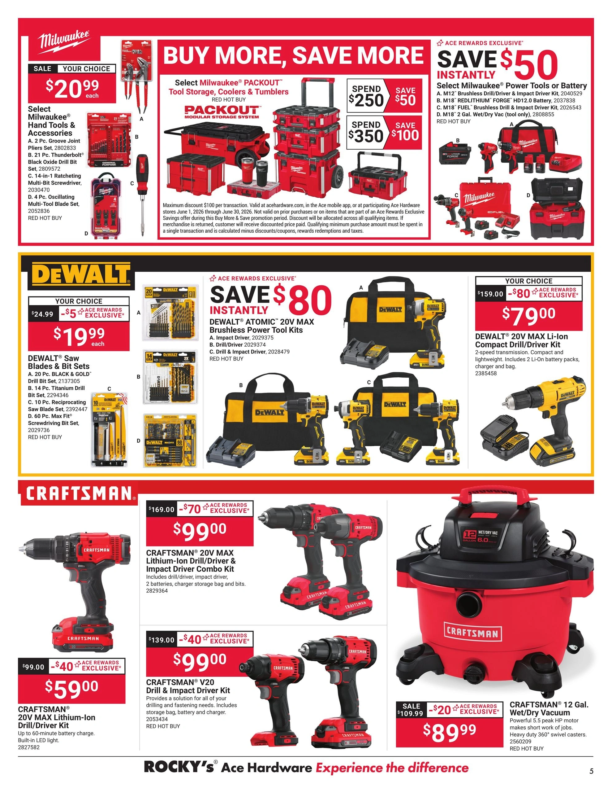 Ace Hardware flyer page 5