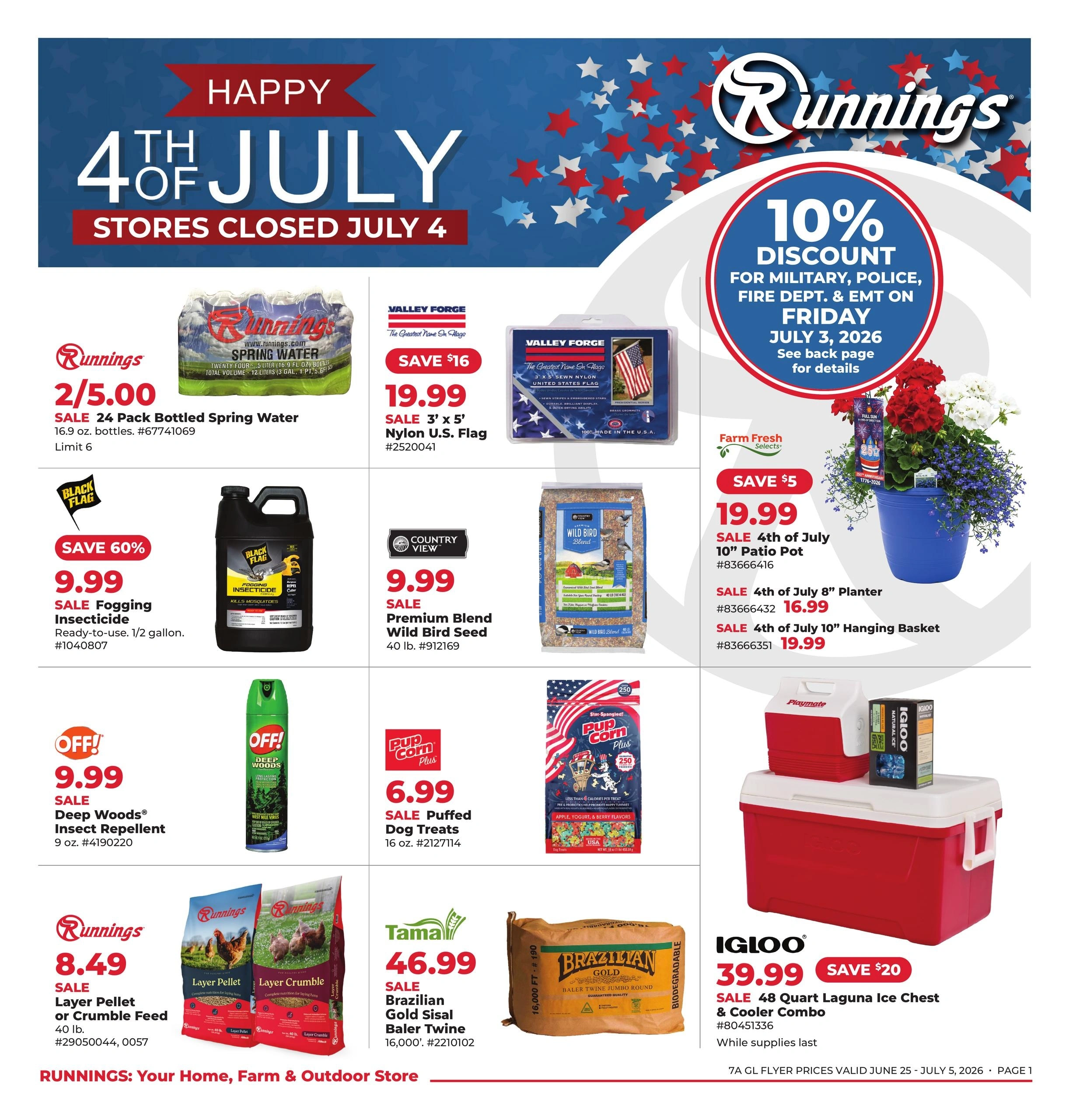 Runnings flyer page 1