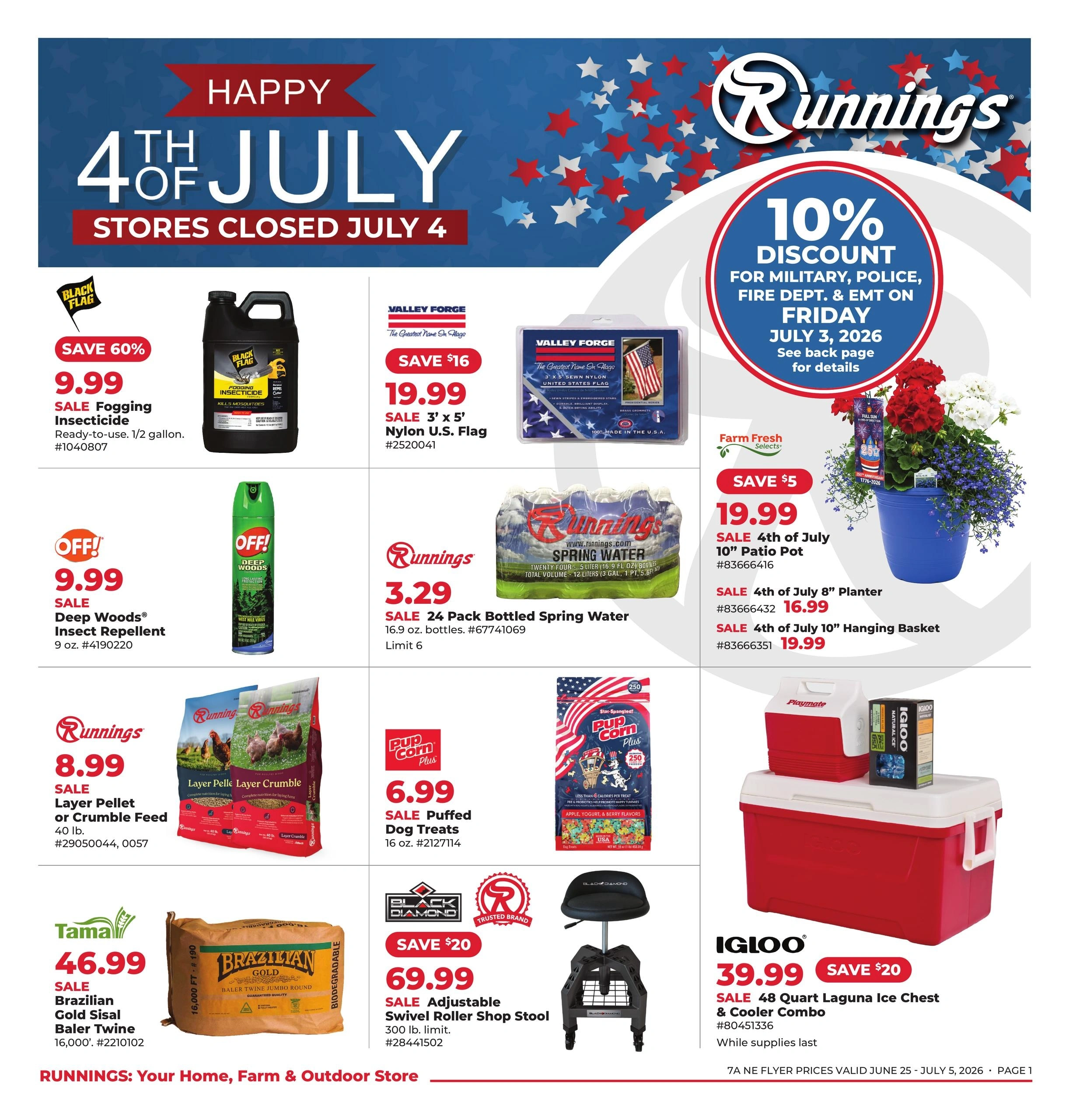 Runnings flyer page 1
