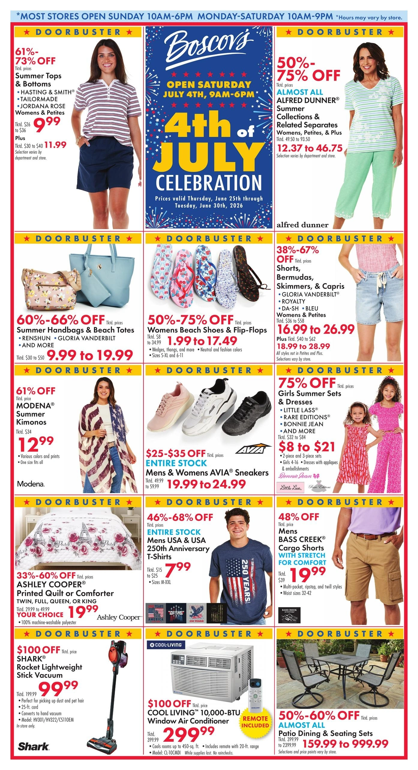 Boscov's flyer page 1