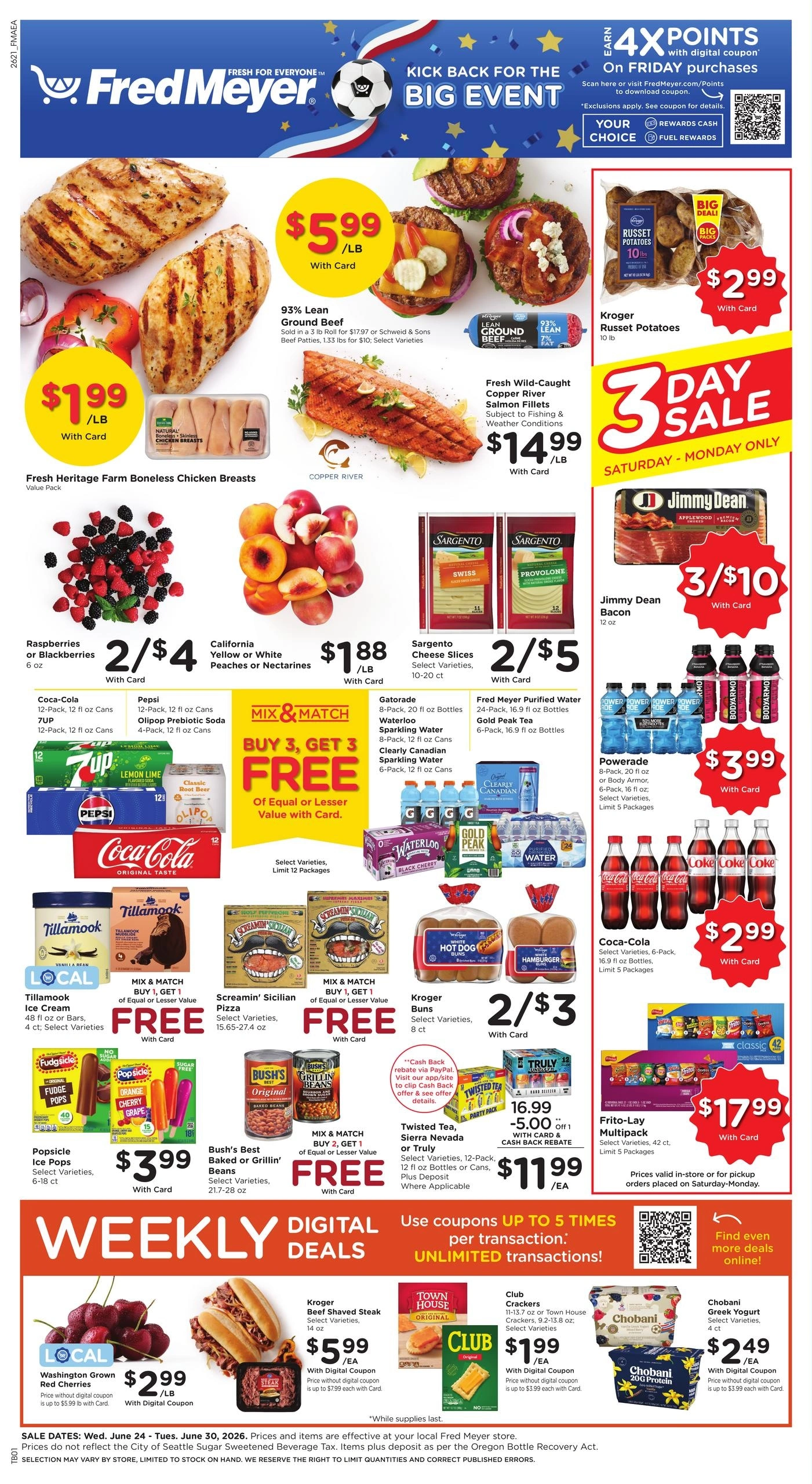 Fred Meyer flyer page 1