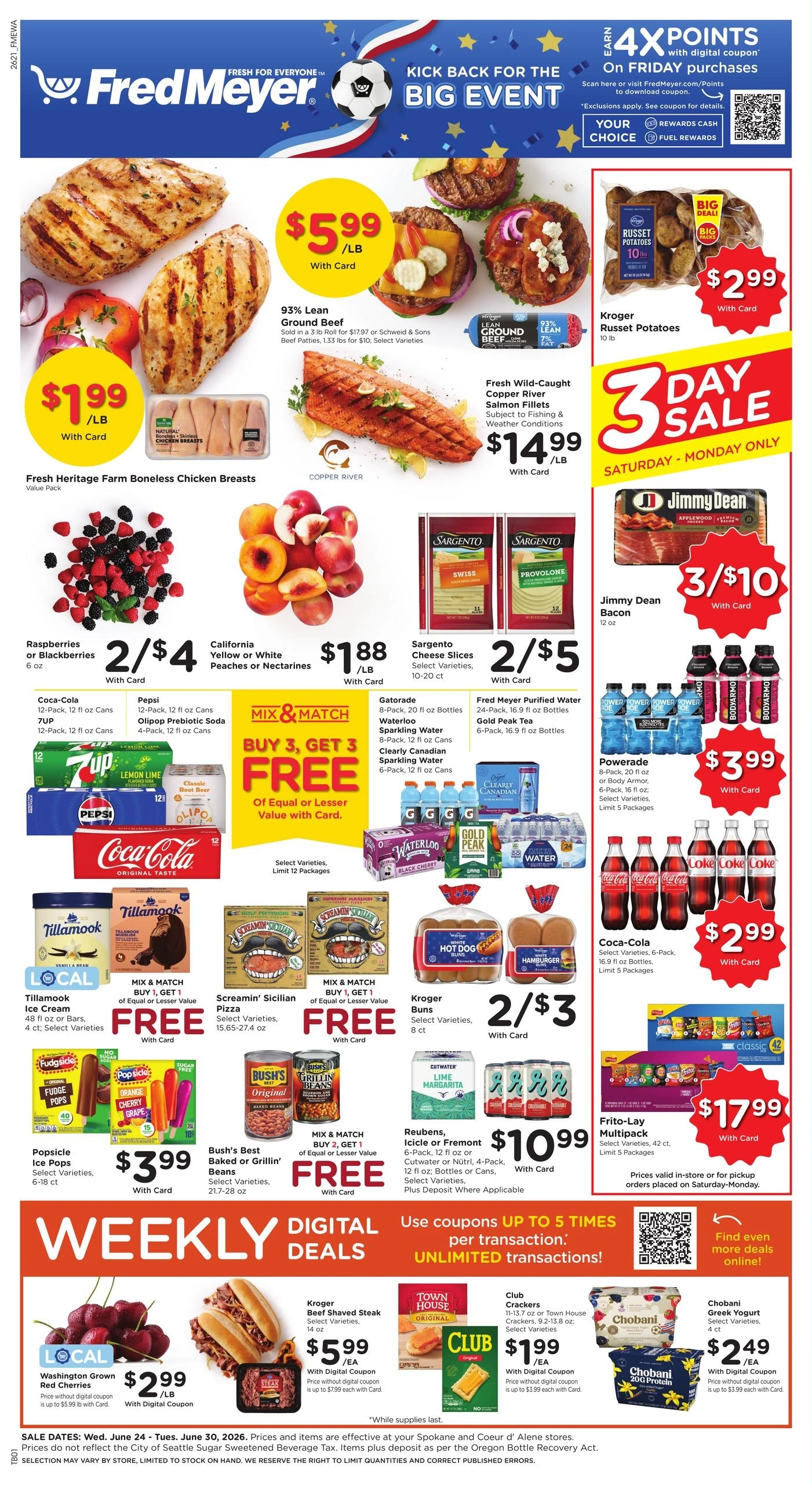 Fred Meyer flyer page 1