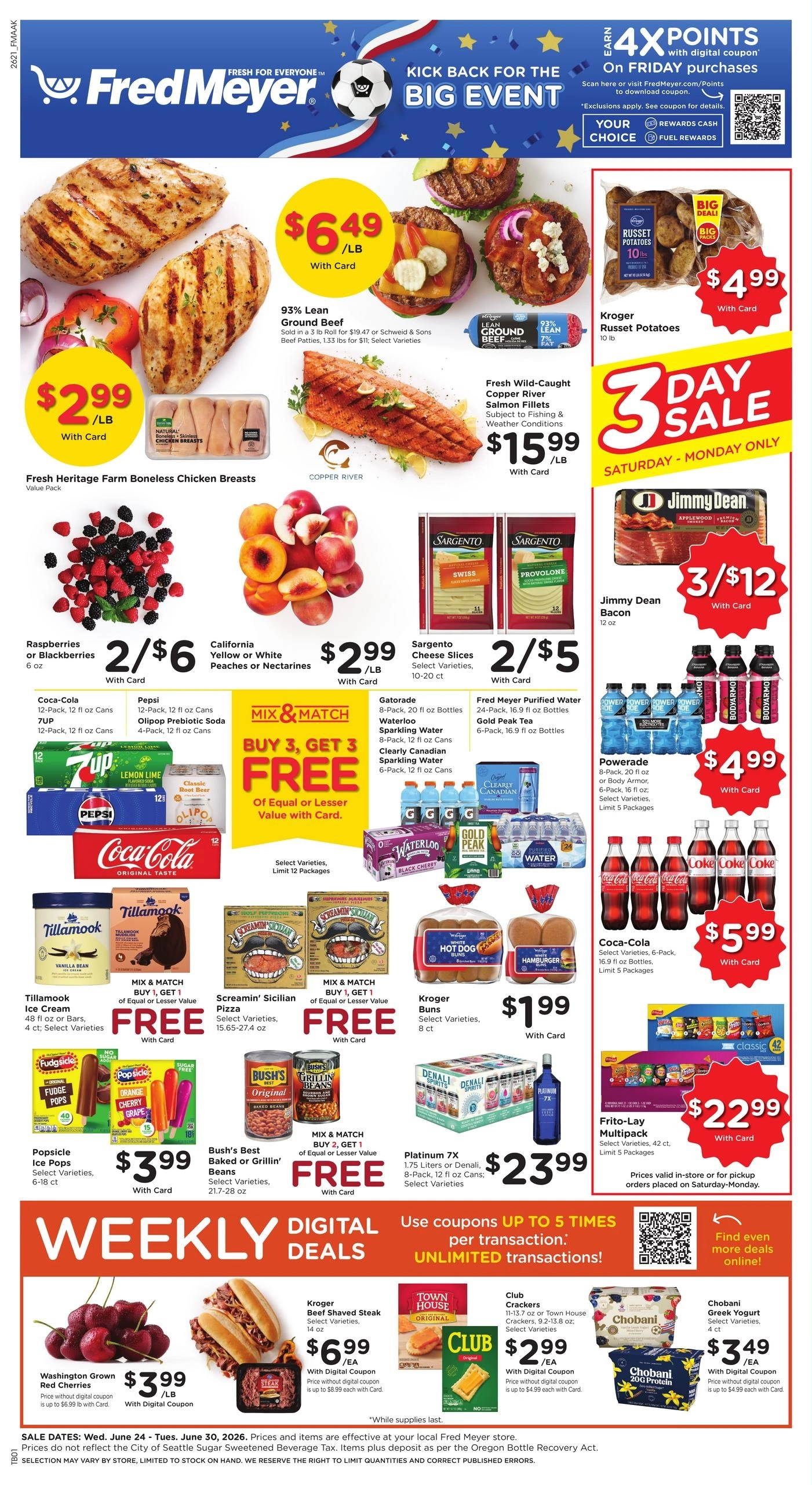 Fred Meyer flyer page 1