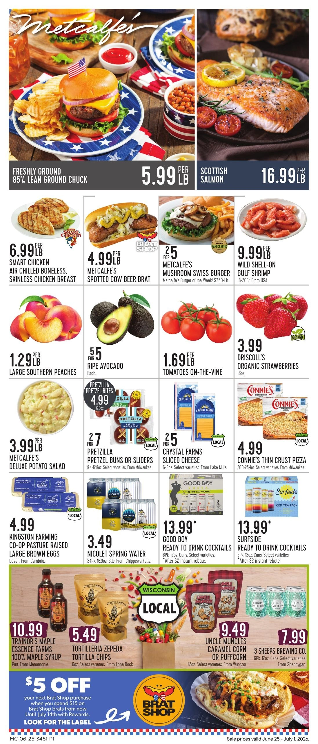 Metcalfe's	 flyer page 1