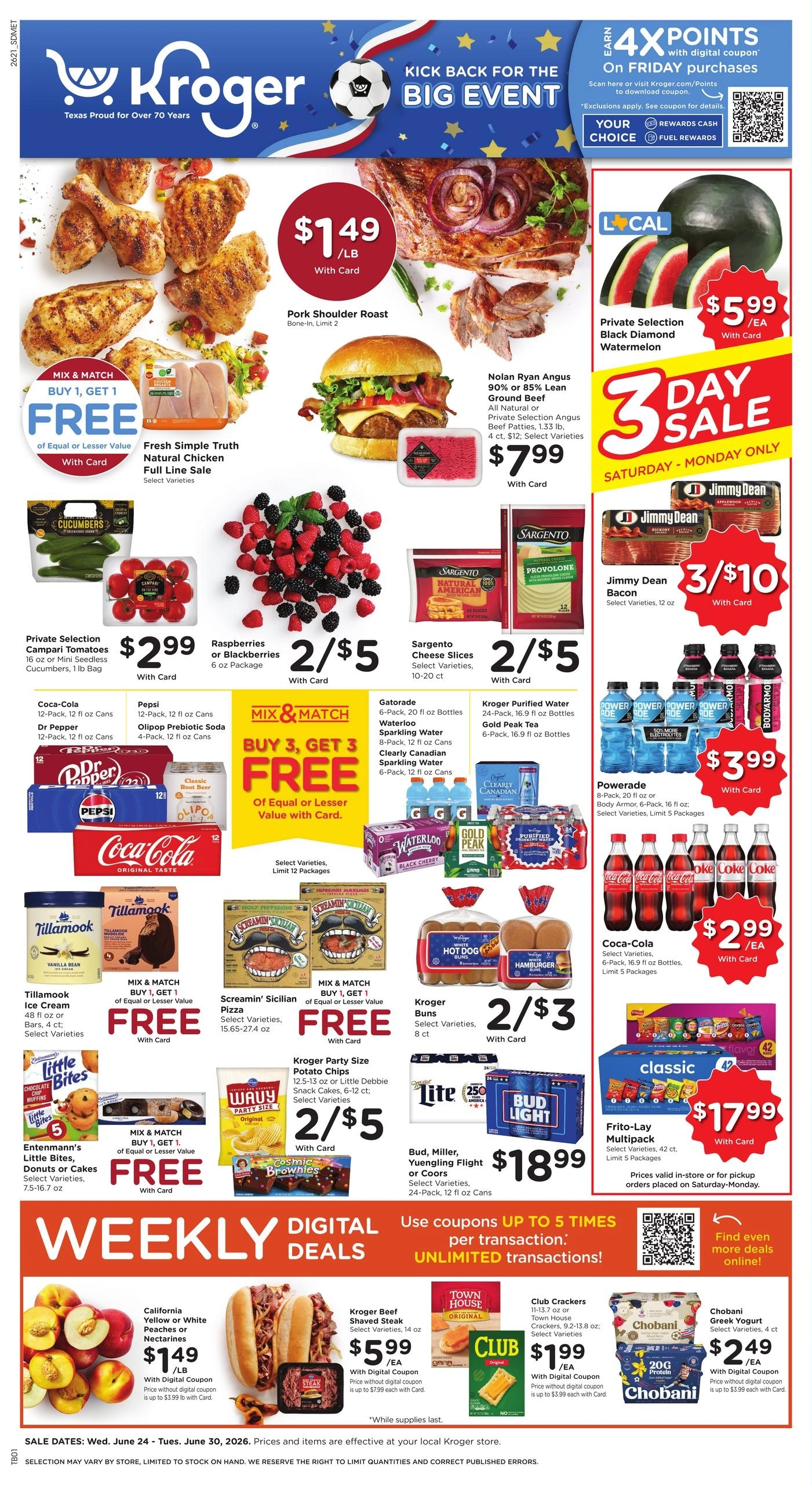 Kroger flyer page 1