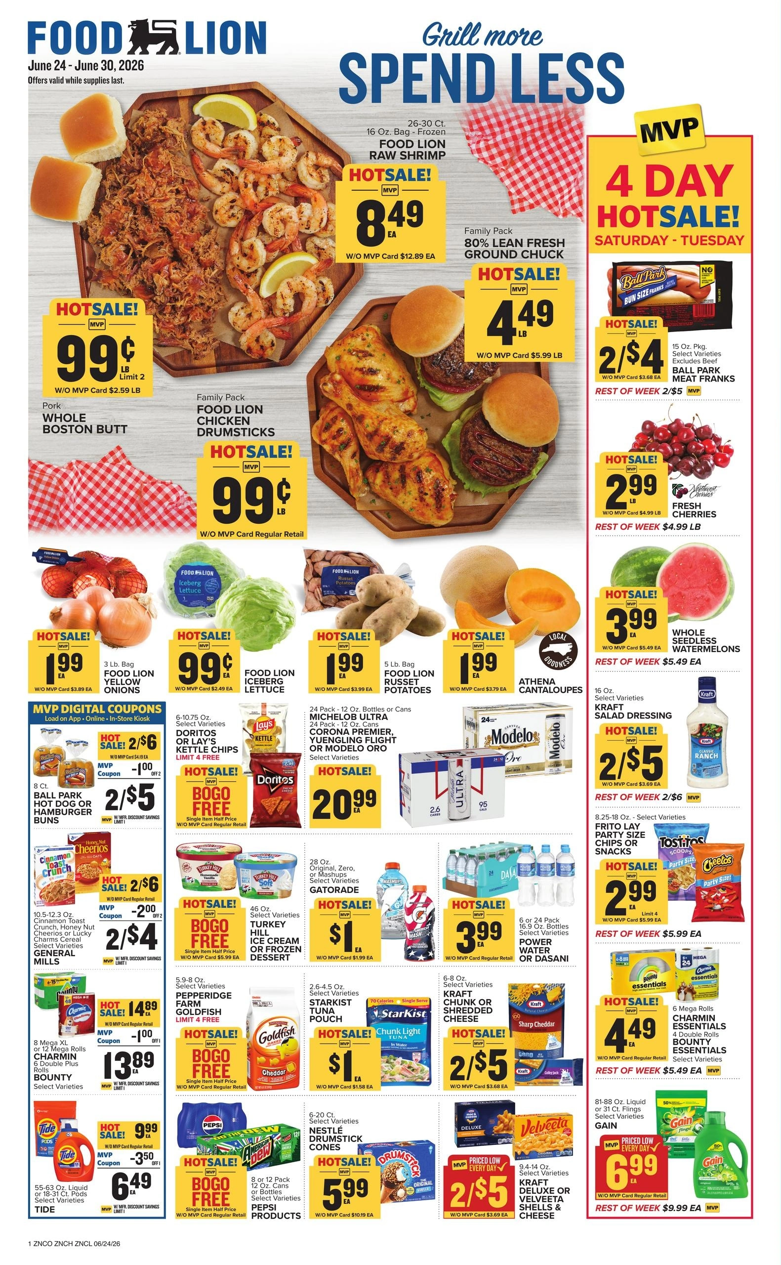 Food Lion flyer page 1