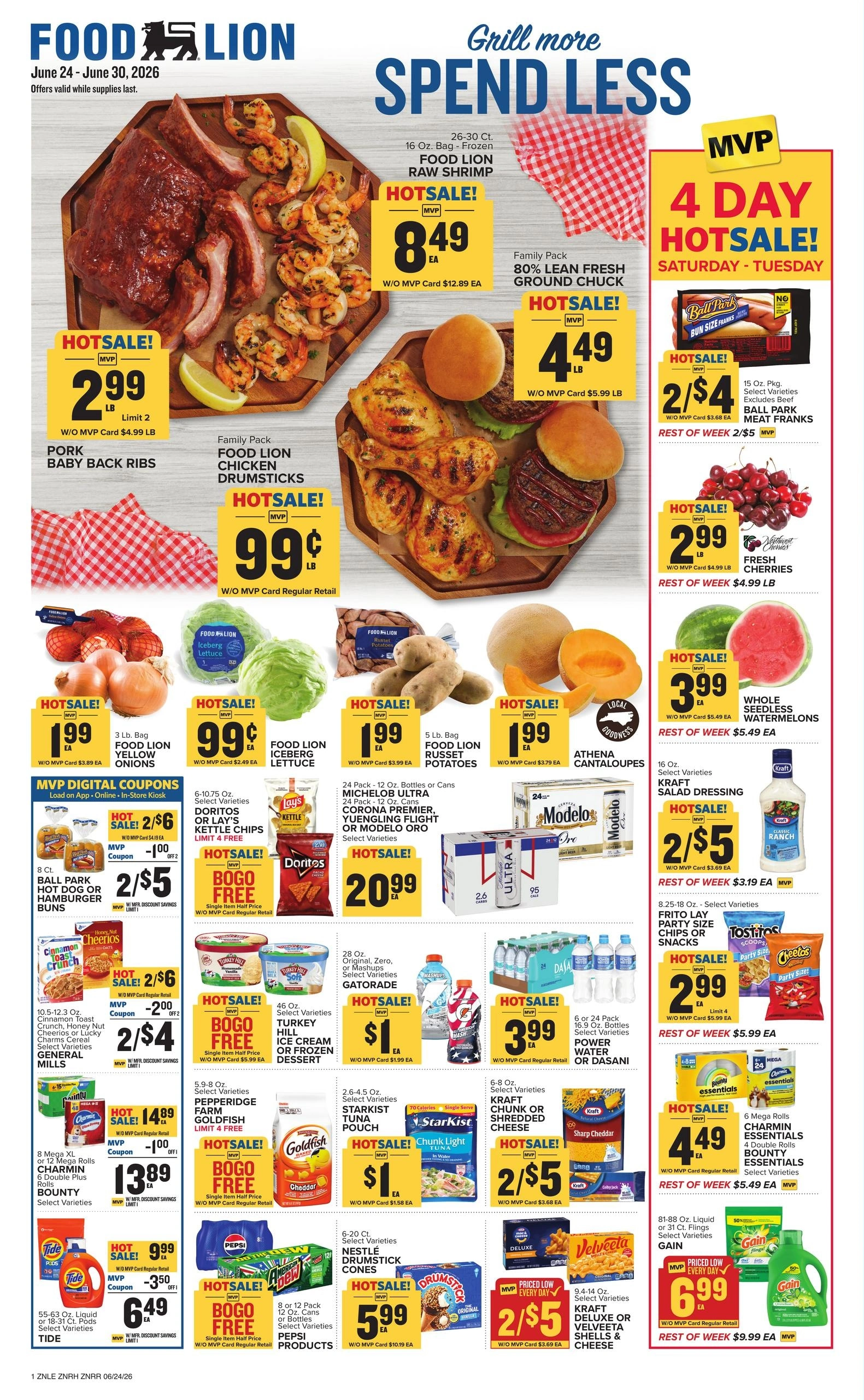 Food Lion flyer page 1
