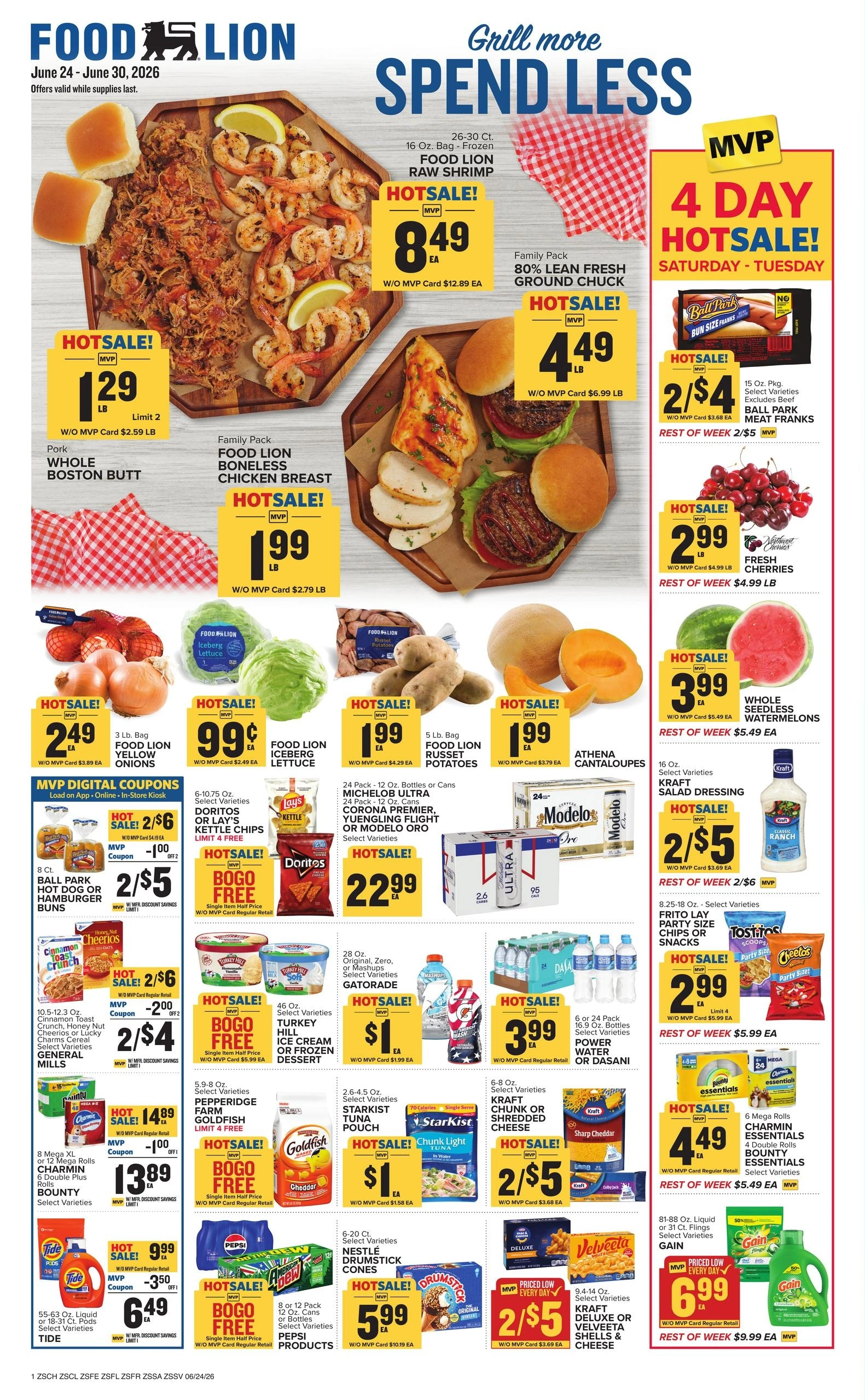 Food Lion flyer page 1